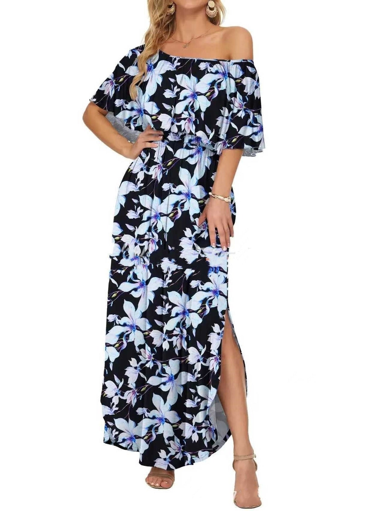 Riviera Off-Shoulder Maxi – image 8