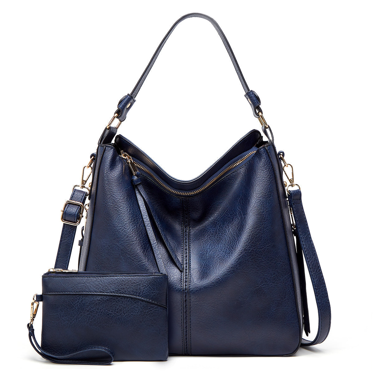 Luxury Anti-Theft Leather Crossbody Bag with Coin Purse – image 9
