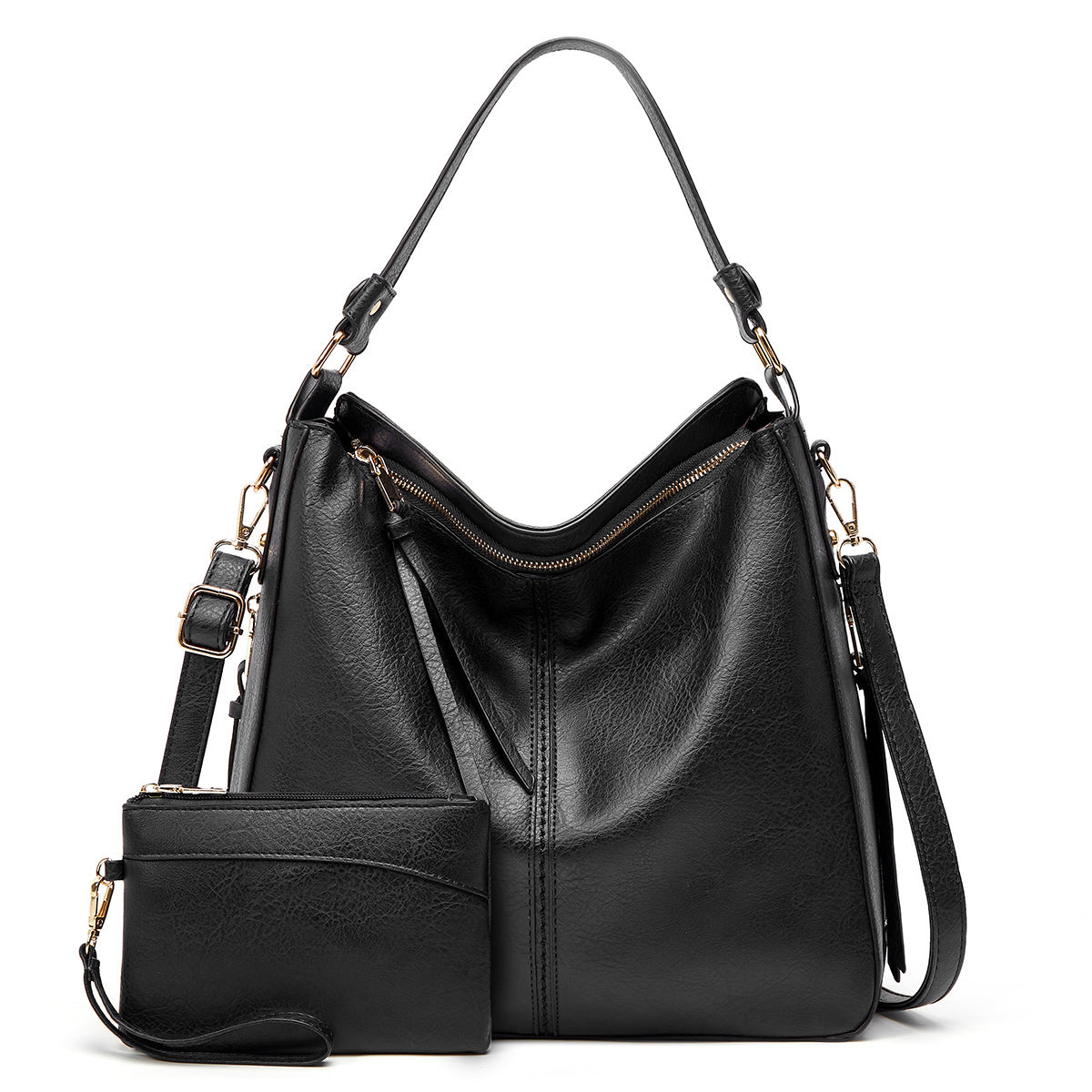 Luxury Anti-Theft Leather Crossbody Bag with Coin Purse – image 7
