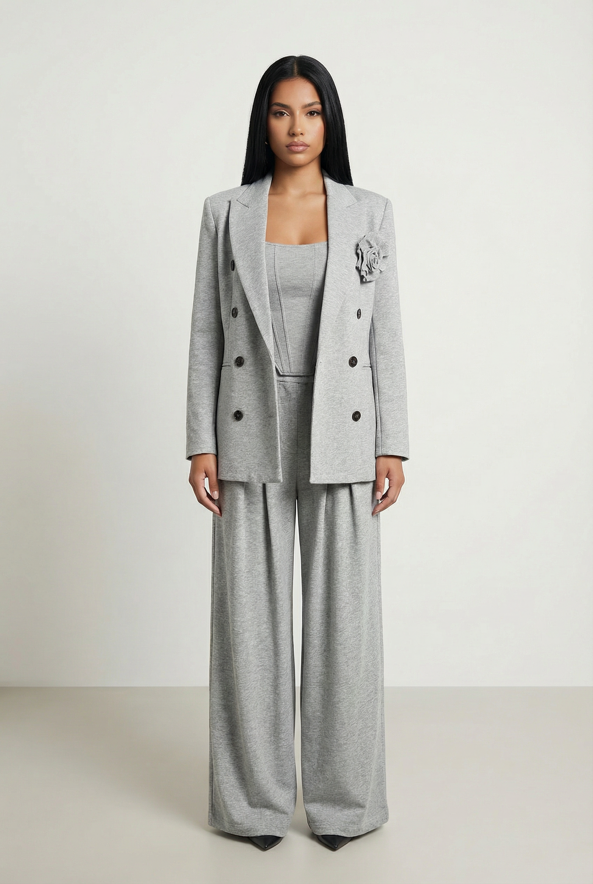 Éléonore Blazer – Gray – image 1