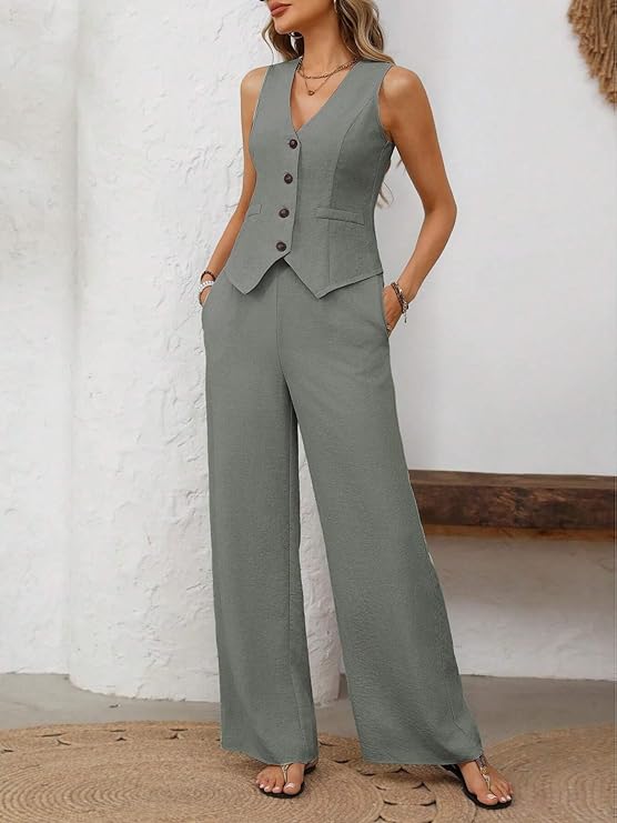 Sofía – Waistcoat + Trousers Set – image 3