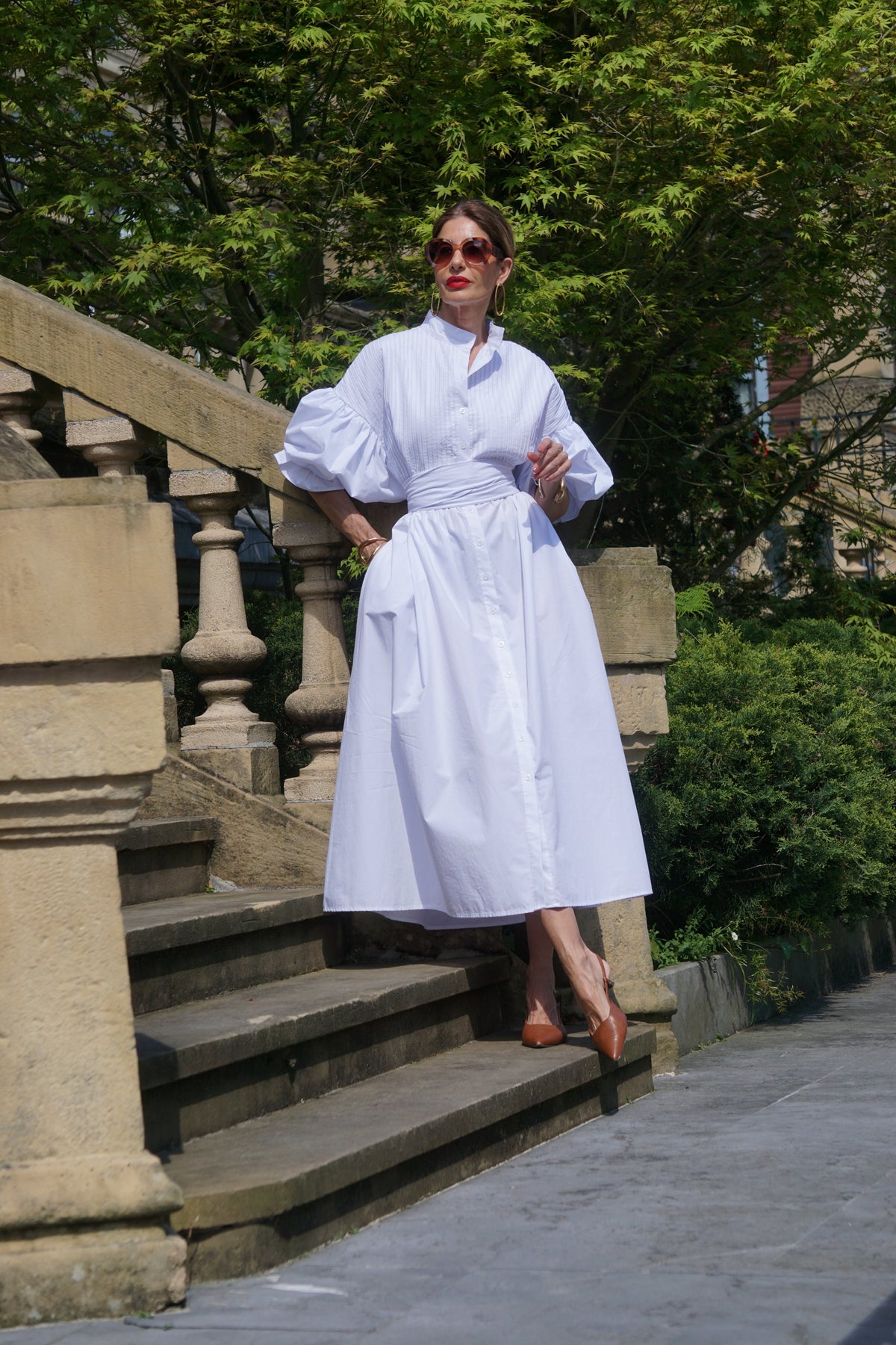 Dress Phoebe White – image 7