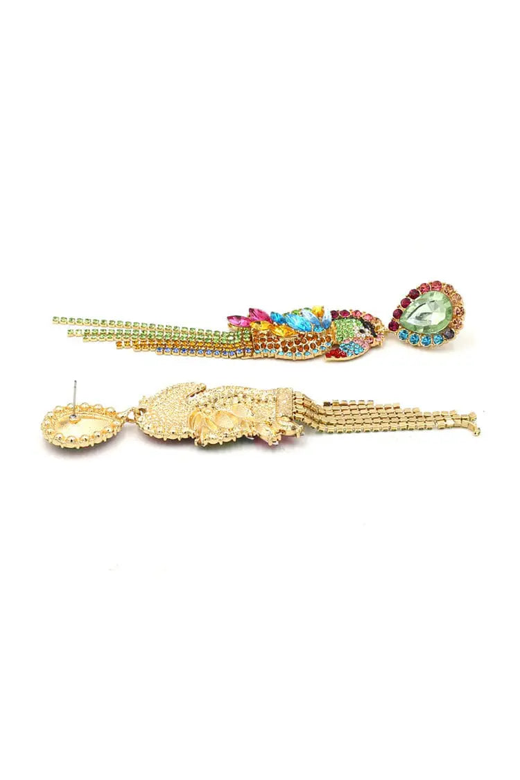 Kaizen Parrot Diamante Earrings – image 5