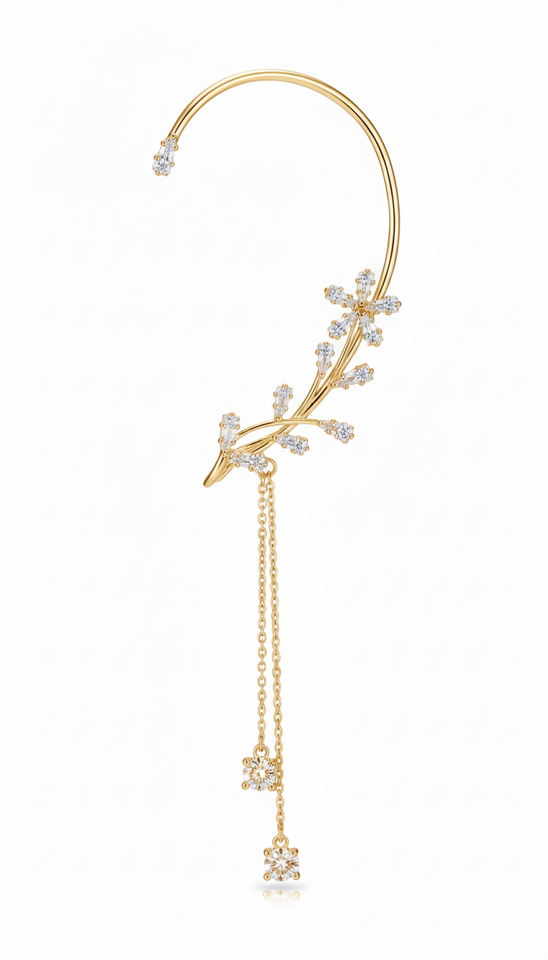 Stellar Petal Ear Cuff - Pair – image 1