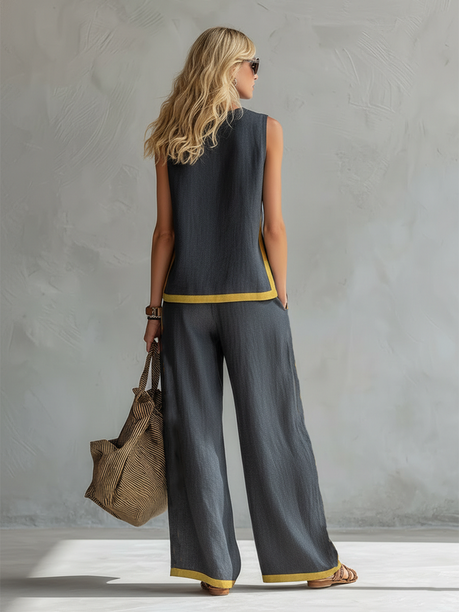 Leila – Elegant Cotton and Linen Set – image 4