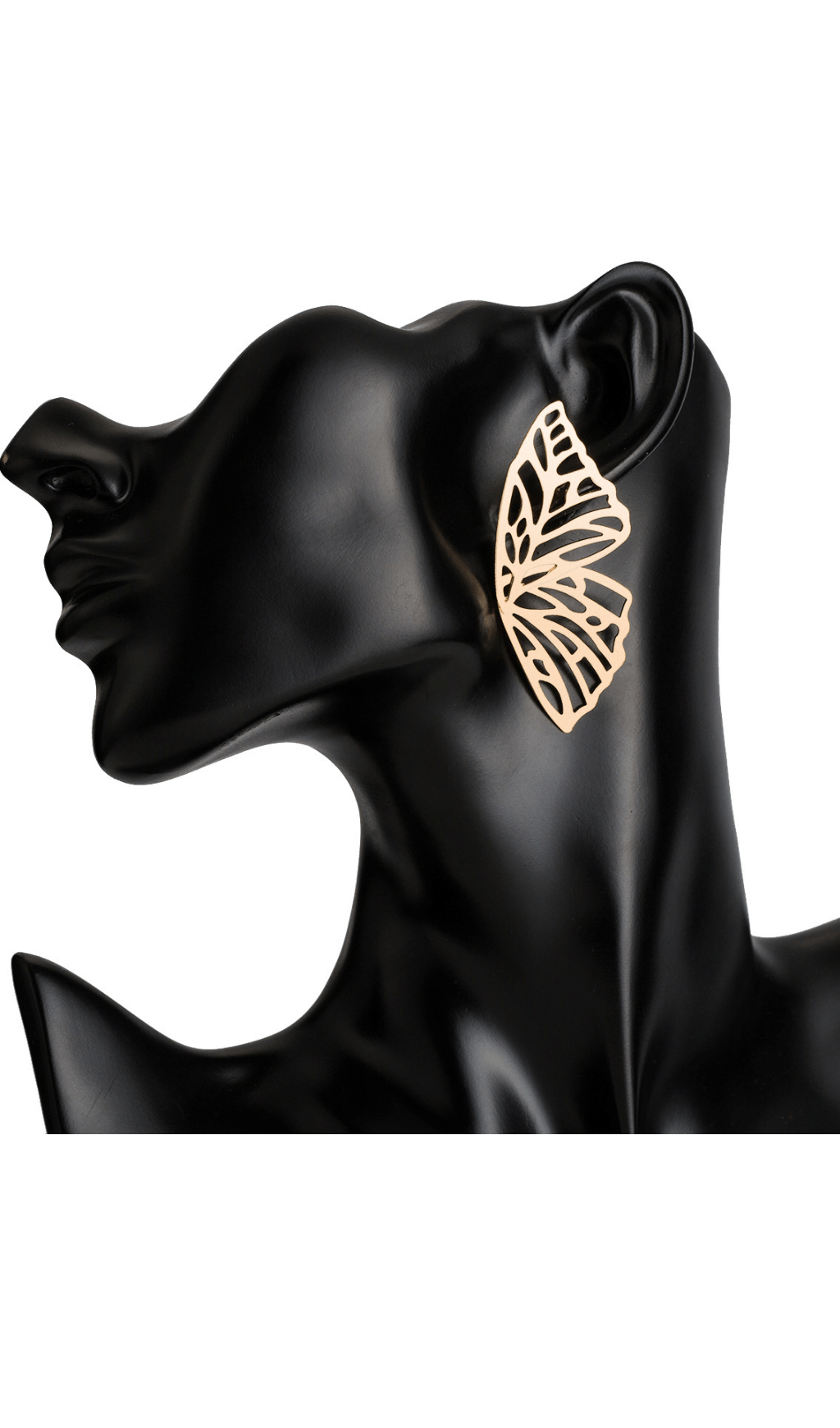 Molly Butterfly Alloy Earrings – image 3