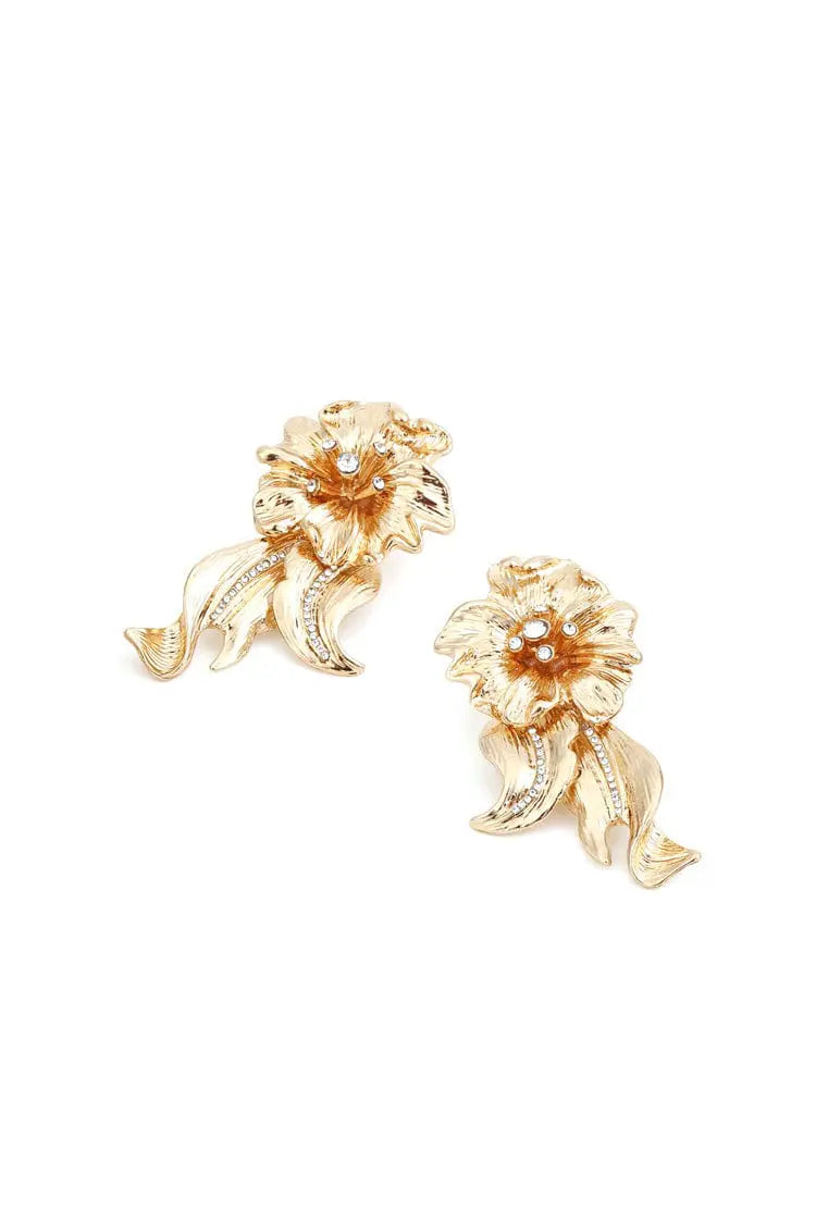 Yatalu Golden Flower Earrings – image 4