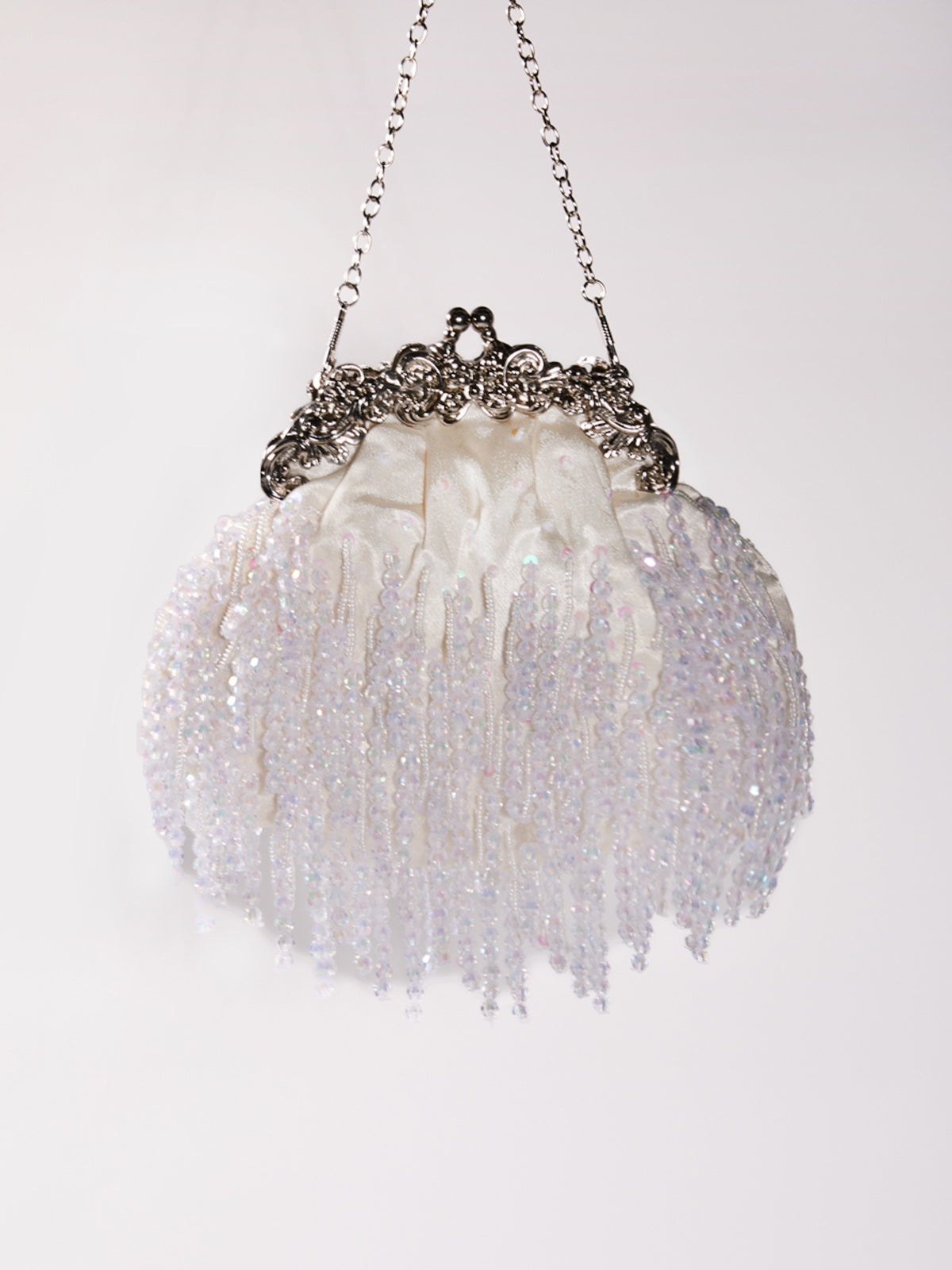 Mahola Beaded Satin Bag – image 1