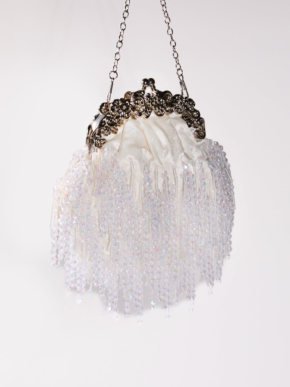 Mahola Beaded Satin Bag – image 3
