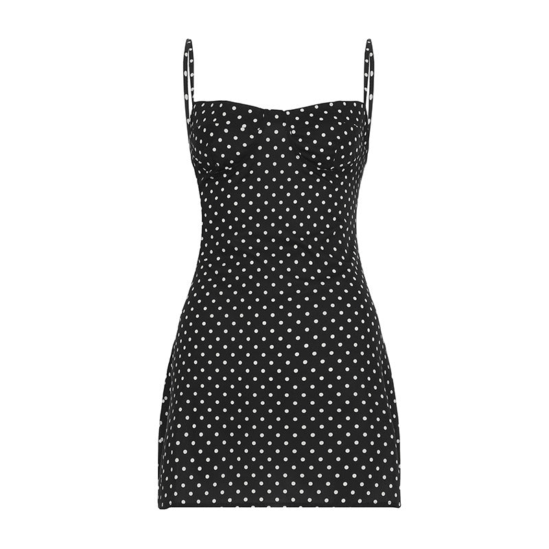 Capri Polka Mini Dress – image 7