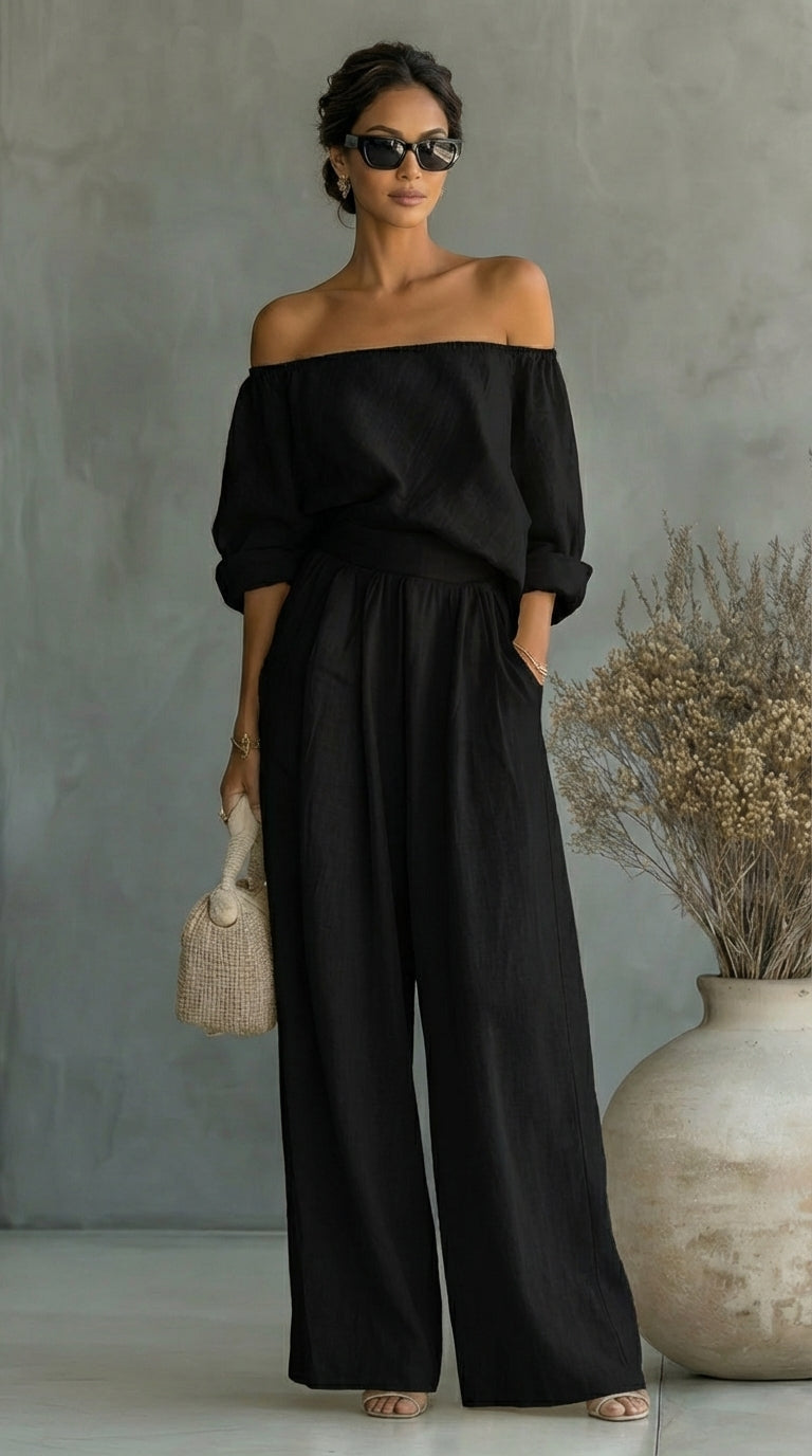 Liliána – Exclusive linen-effect set for a stylish summer – image 4