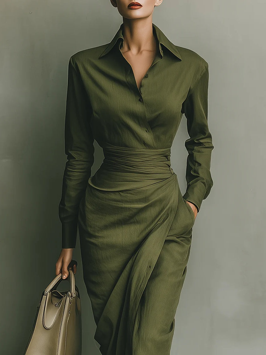 Caterina – Elegant Fitted Maxi Dress – image 2