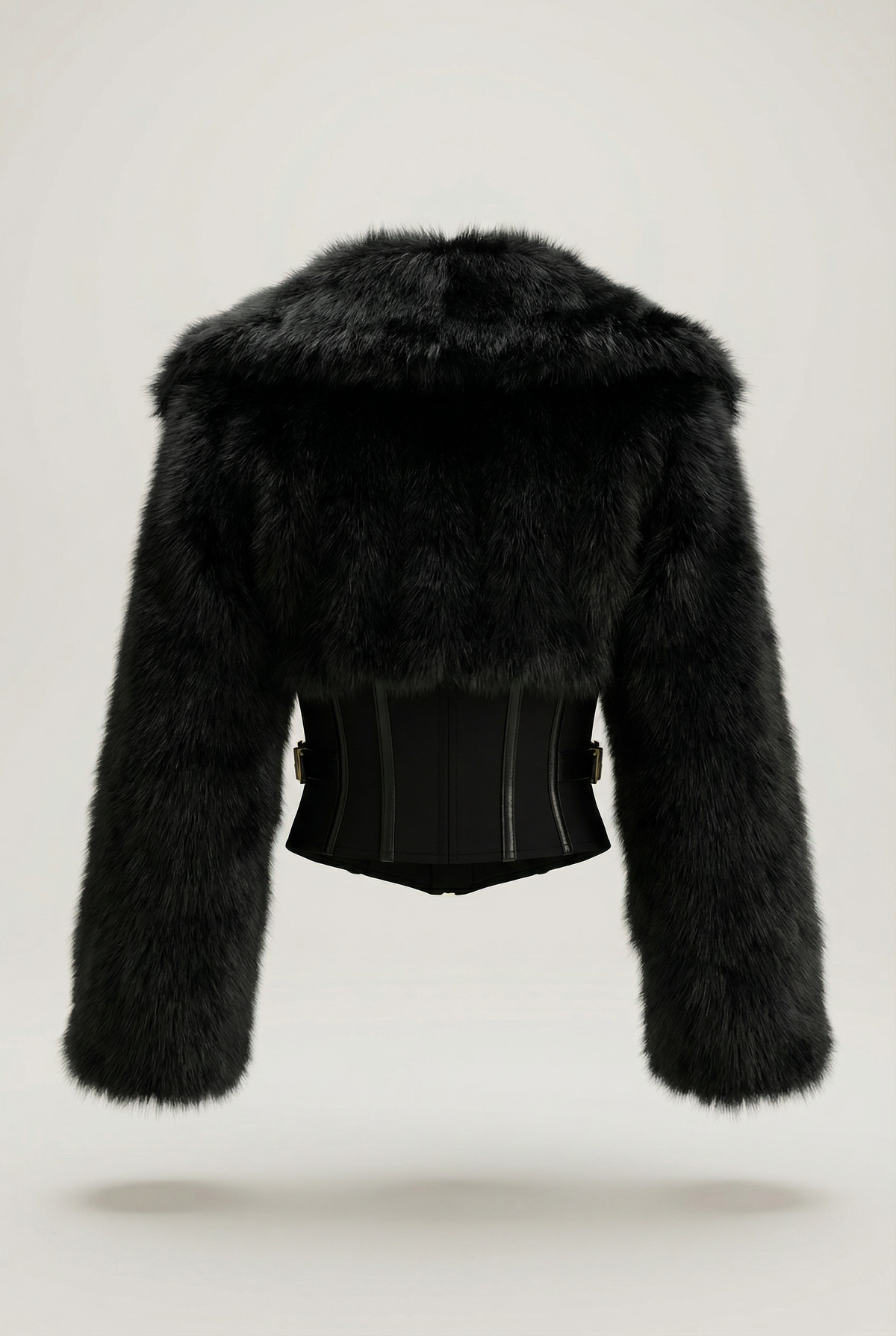 Élisabeth Short Coat – Black – image 7