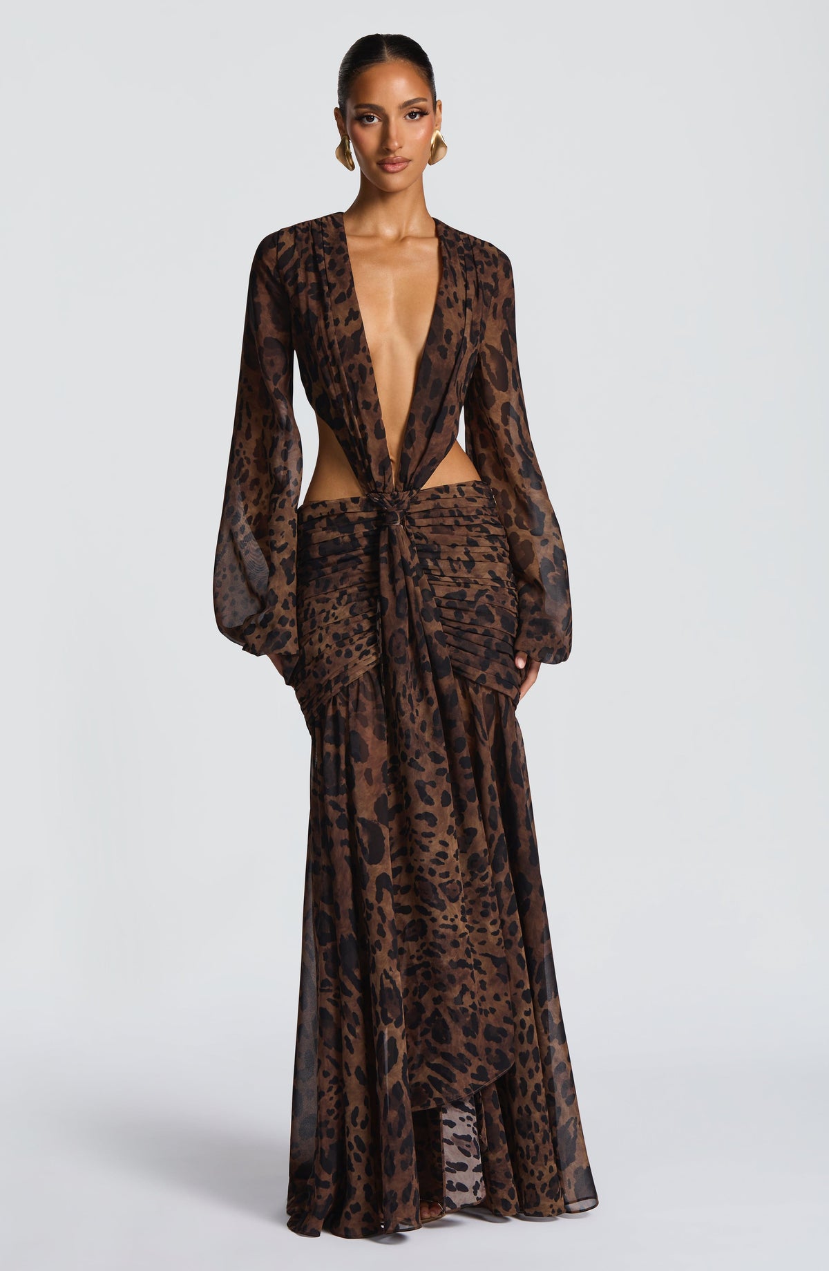 Andrina Maxi Dress - Leopard Print – image 12