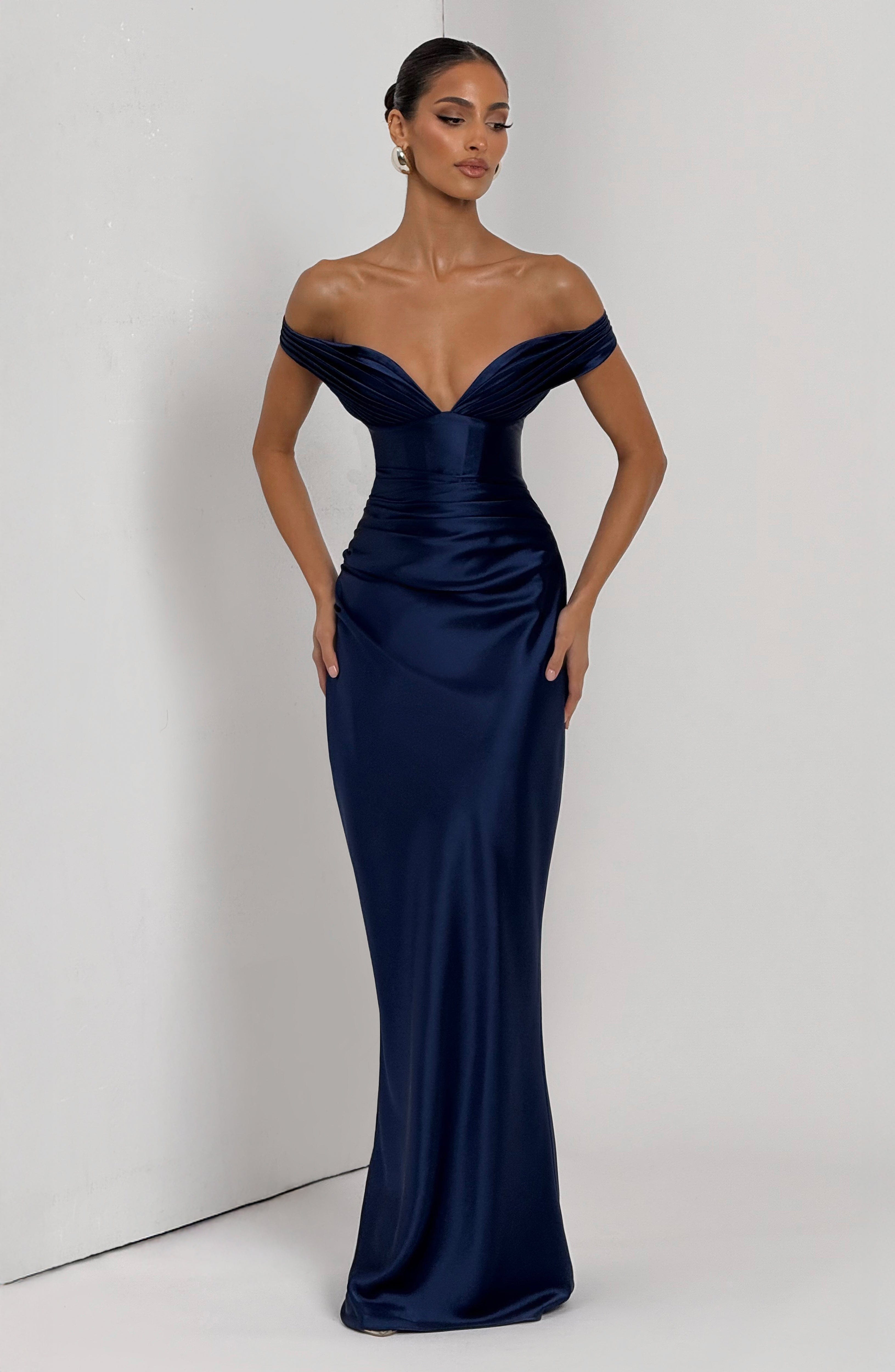 Aurelia Maxi Dress - Navy – image 6