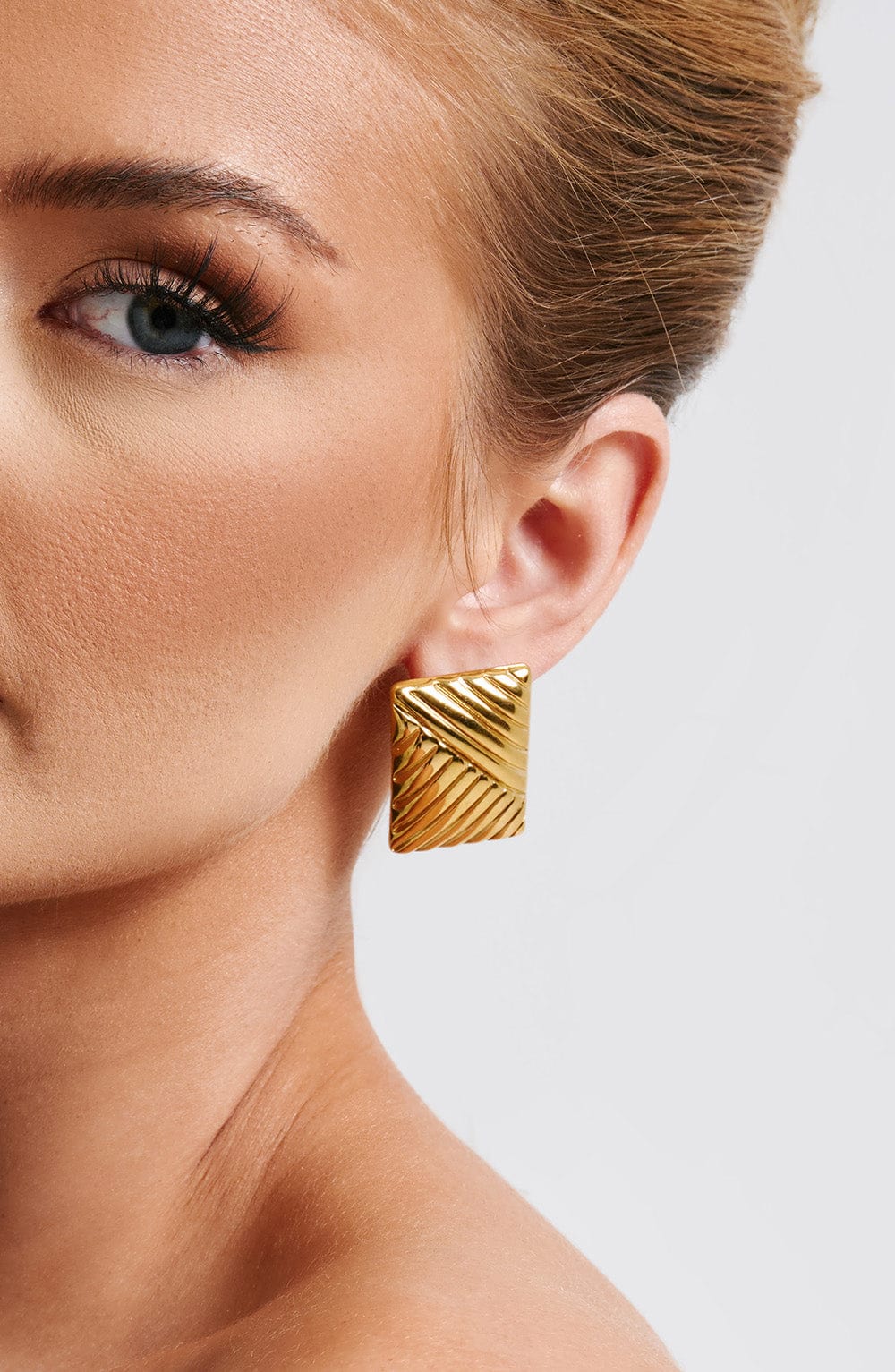 Bronte Earrings – Gold – image 2