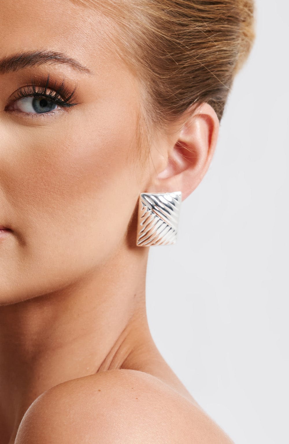 Bronte Earrings – Silver – image 2