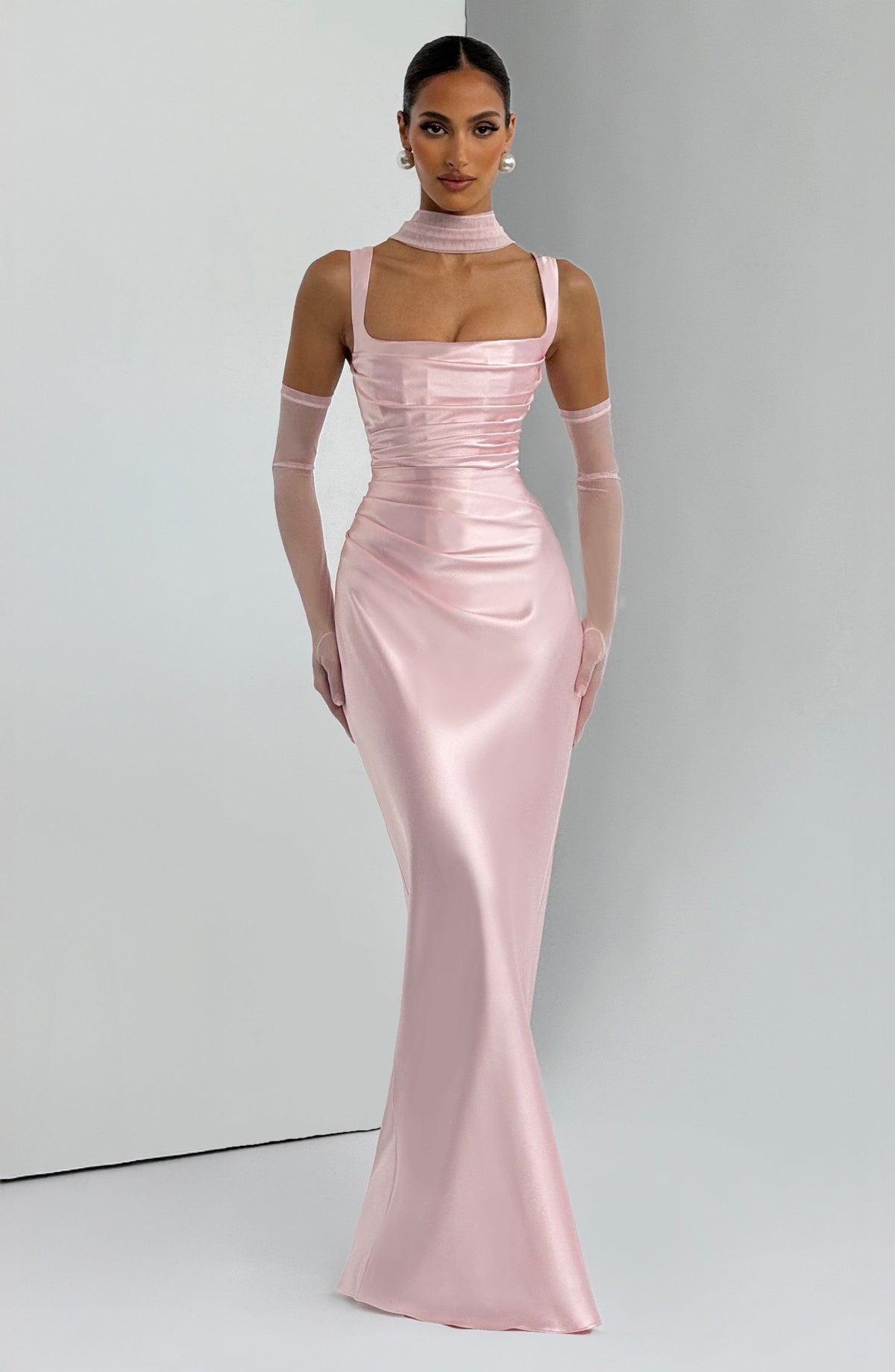 Calanthe Maxi Dress - Blush – image 1
