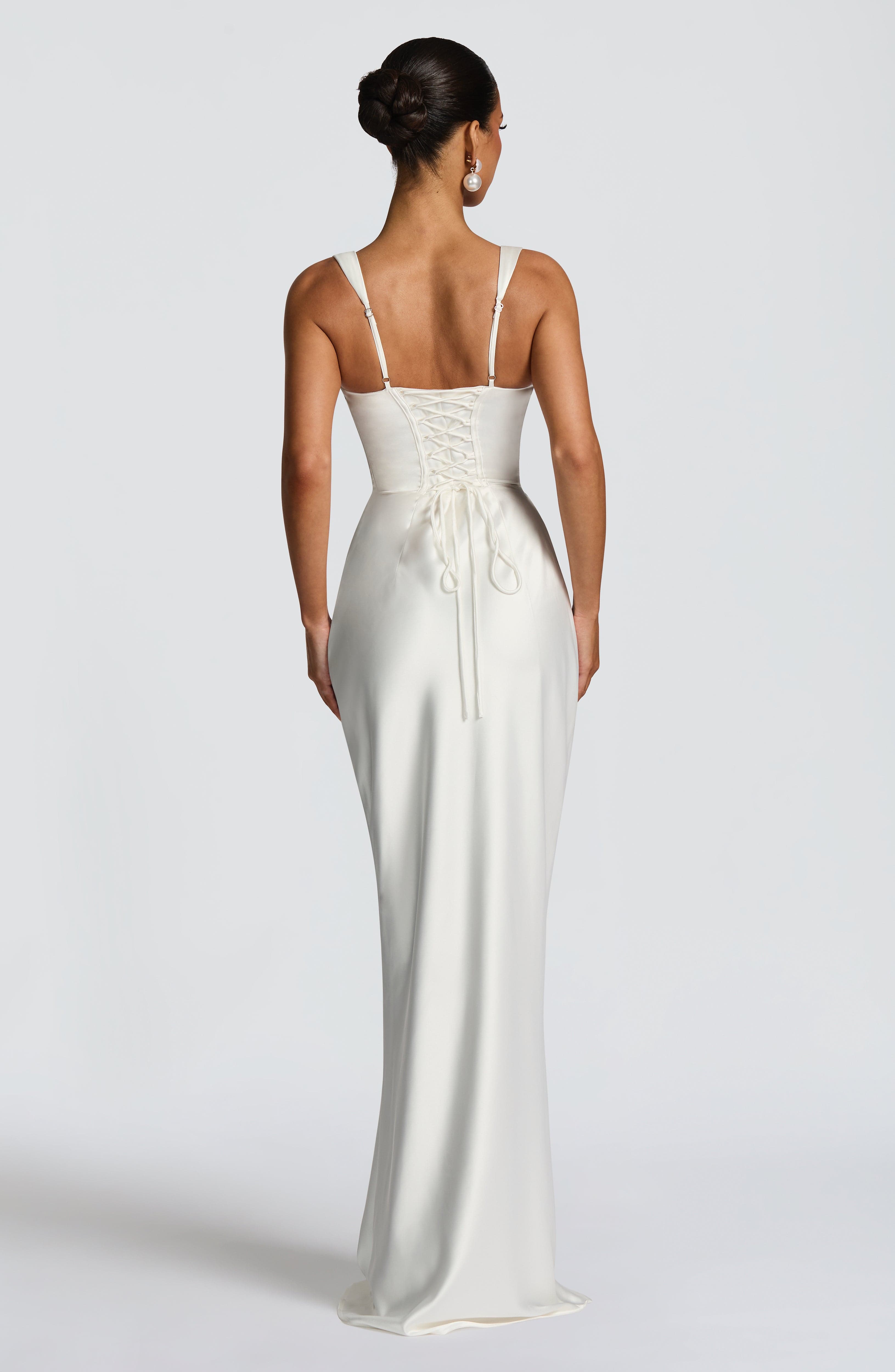 Calanthe Maxi Dress - Ivory – image 3