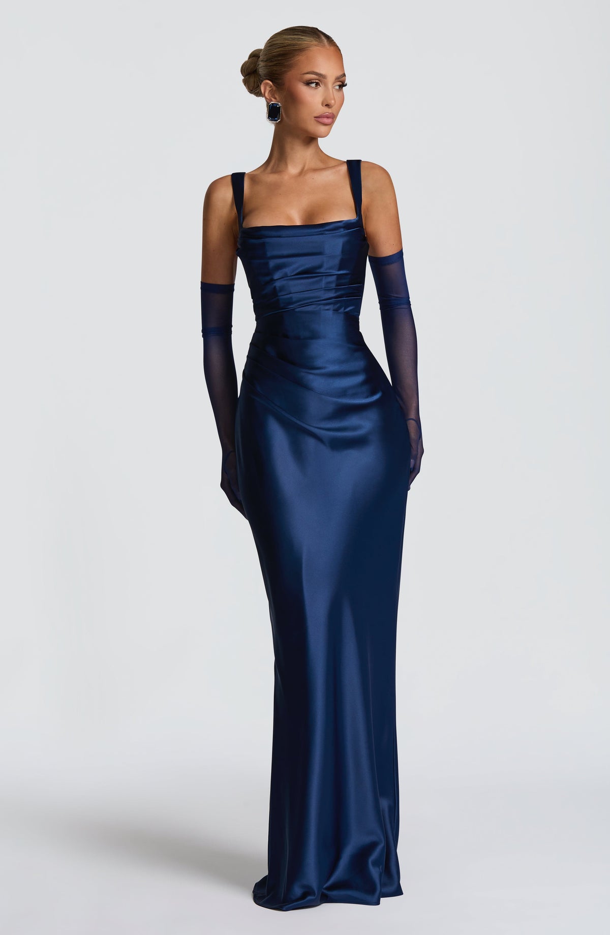 Calanthe Maxi Dress - Navy – image 6