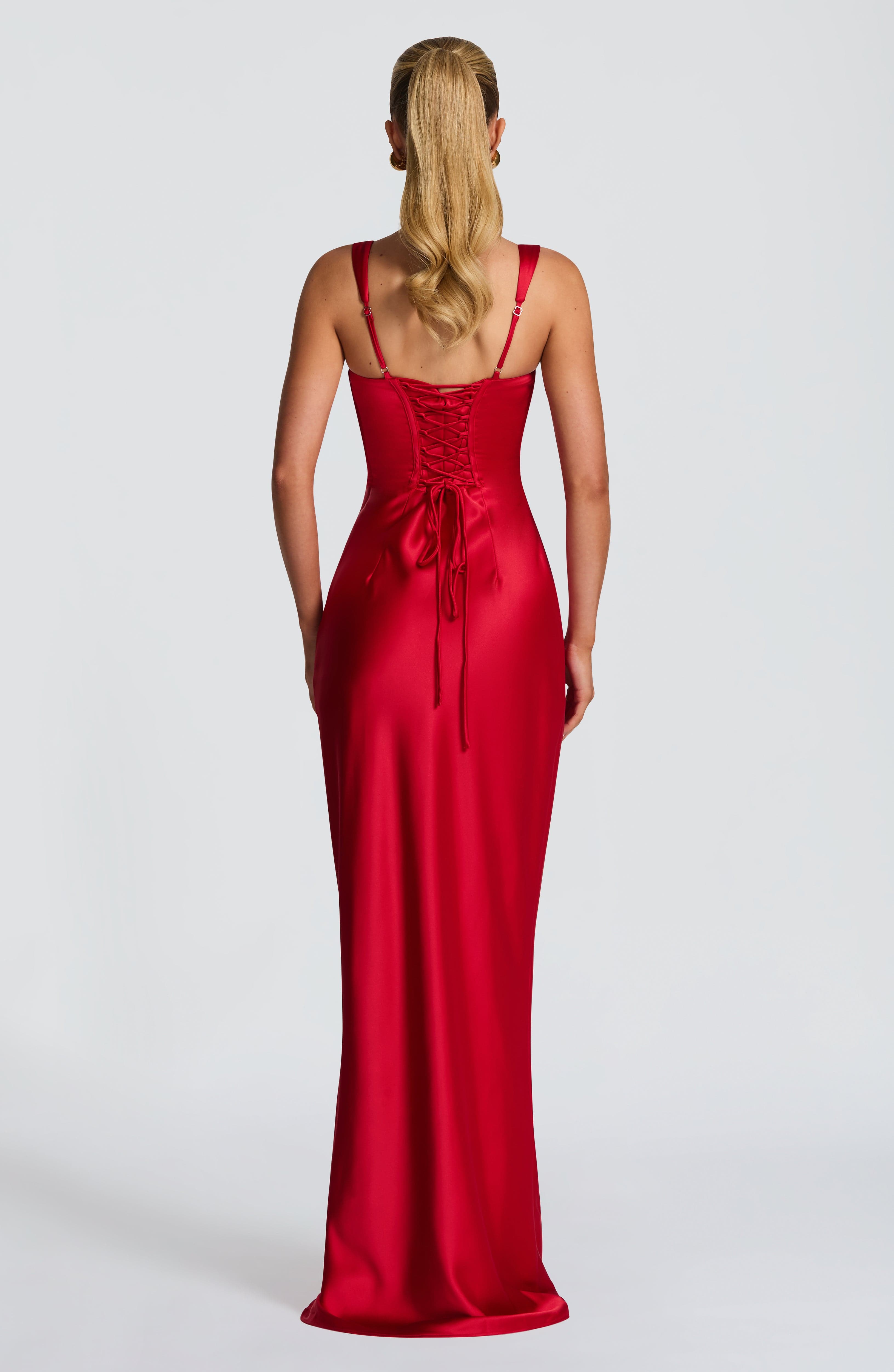 Calanthe Maxi Dress - Red – image 5