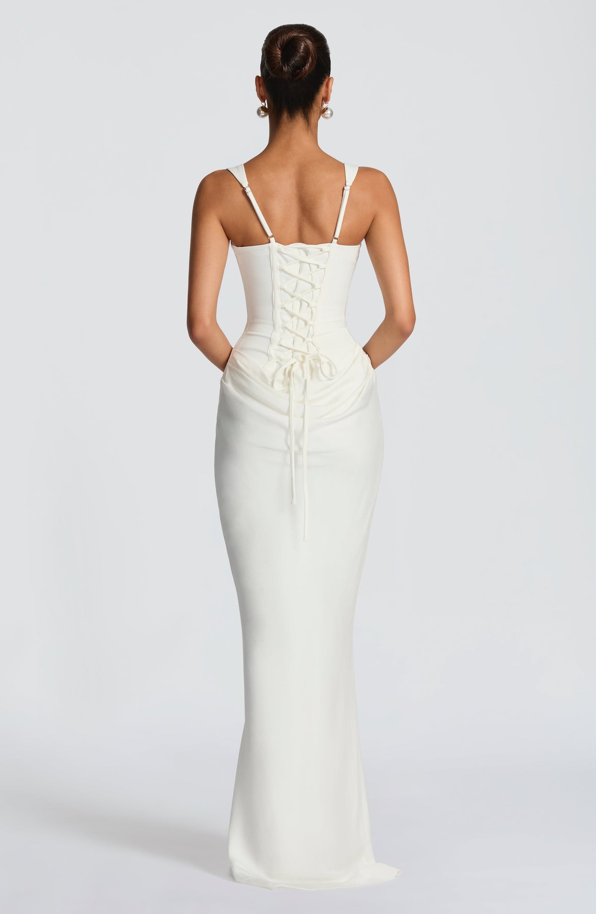 Cornelia Maxi Dress - Ivory – image 3