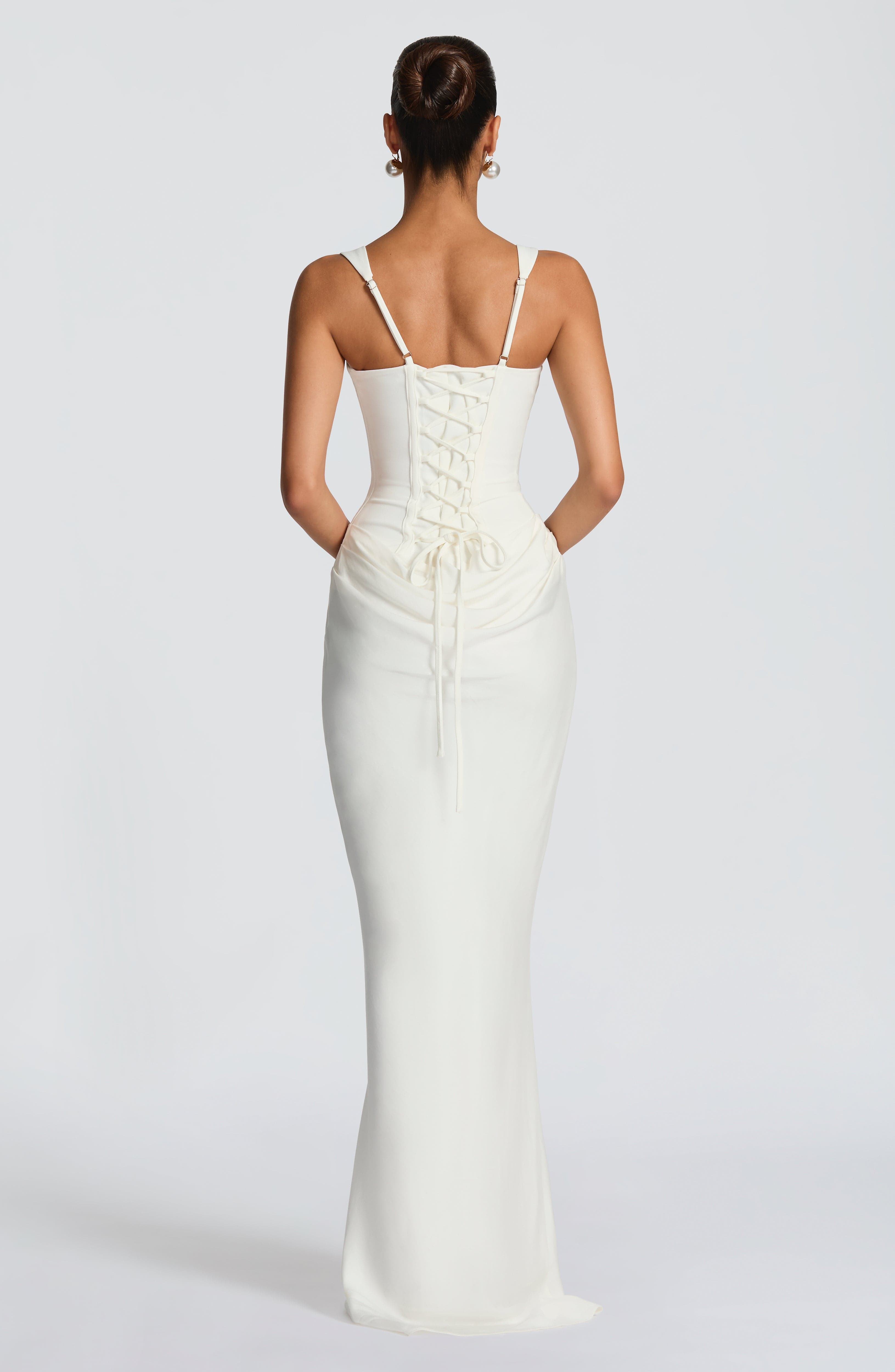 Cornelia Maxi Dress - Ivory – image 3