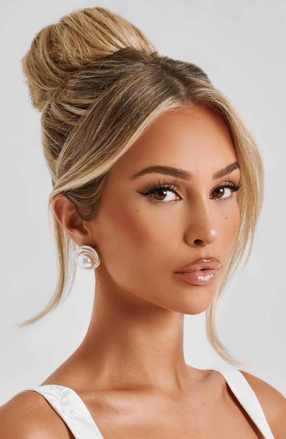 Davina Earrings - Silver – image 2