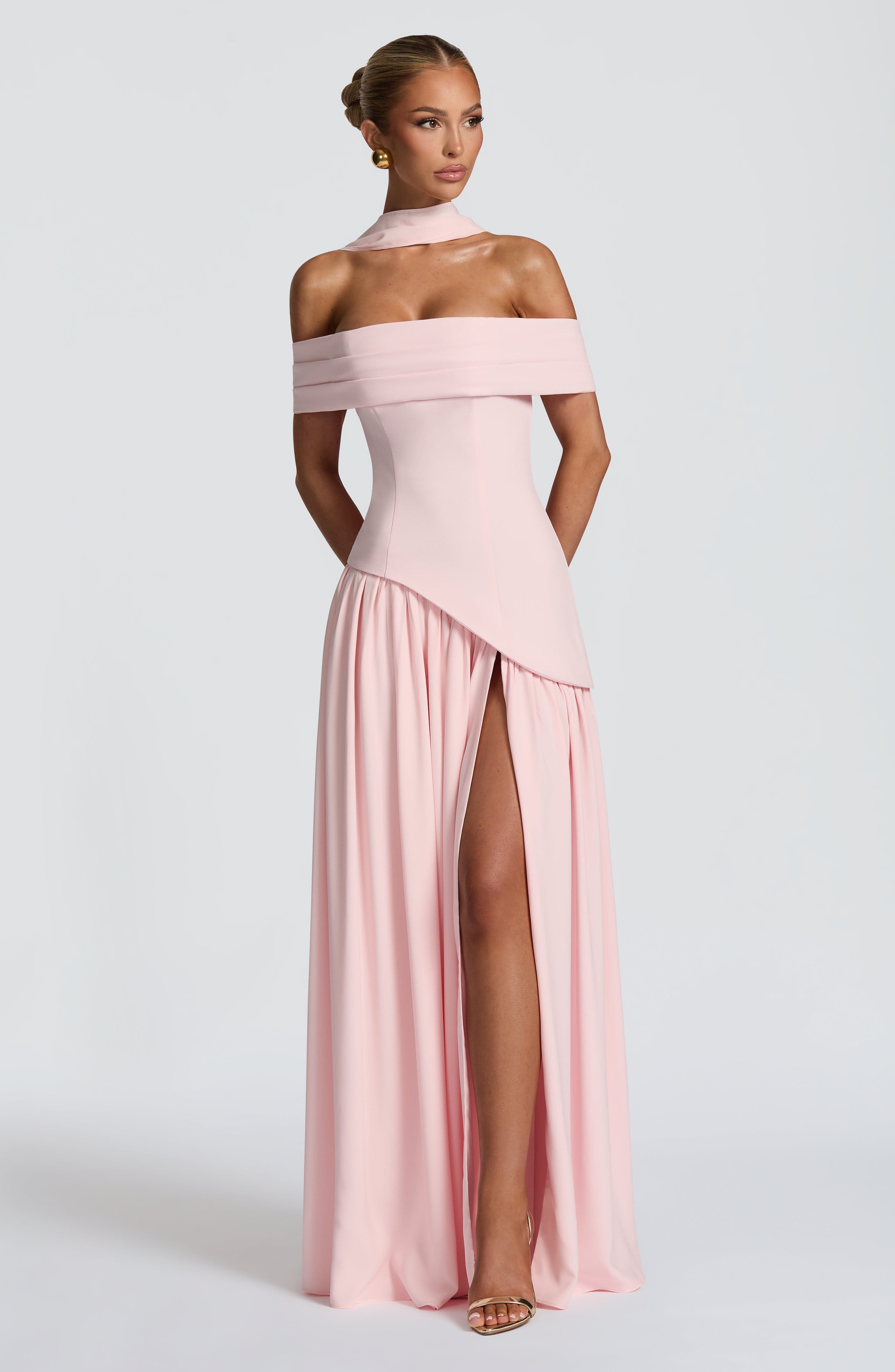 Delilah Maxi Dress - Blush – image 8