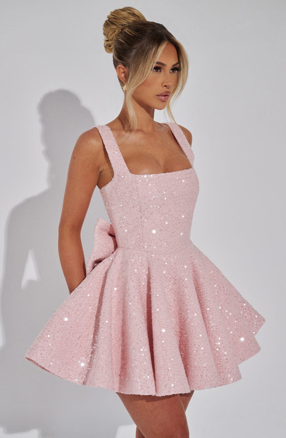 Dorothy Mini Dress - Blush – image 3