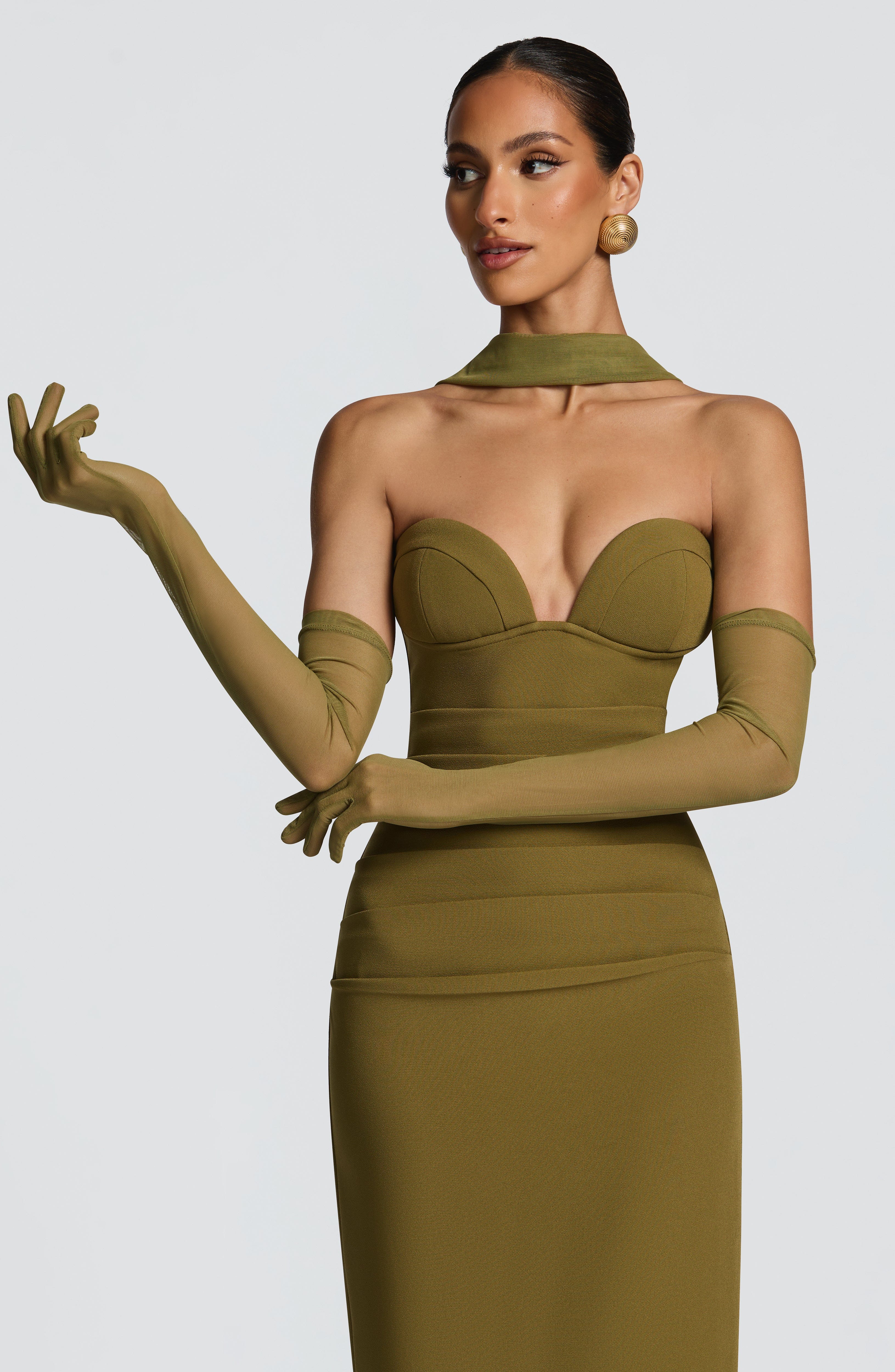 Eli Gloves - Deep Olive – image 3