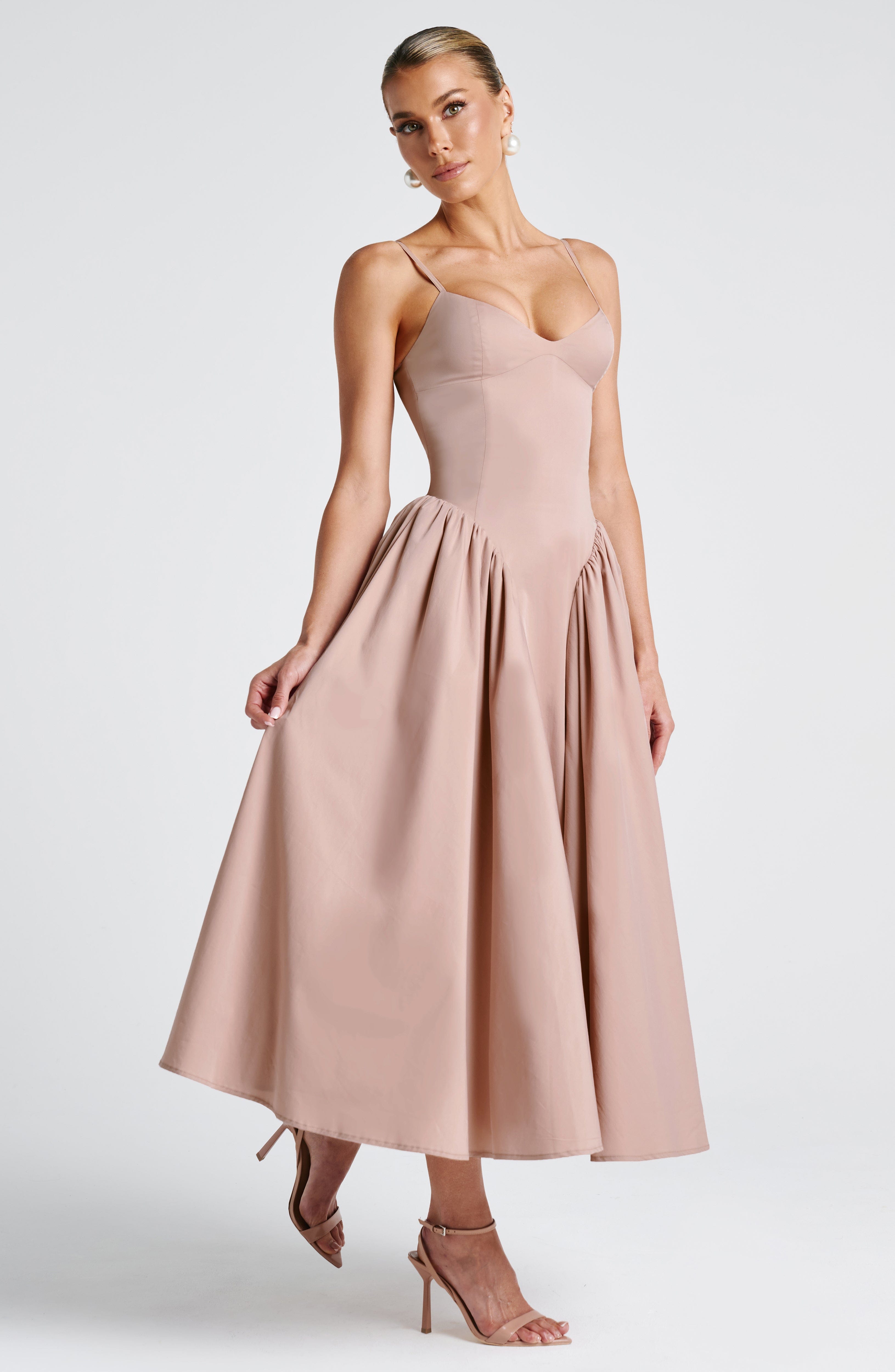Emerson Midi Dress - Clay – image 1