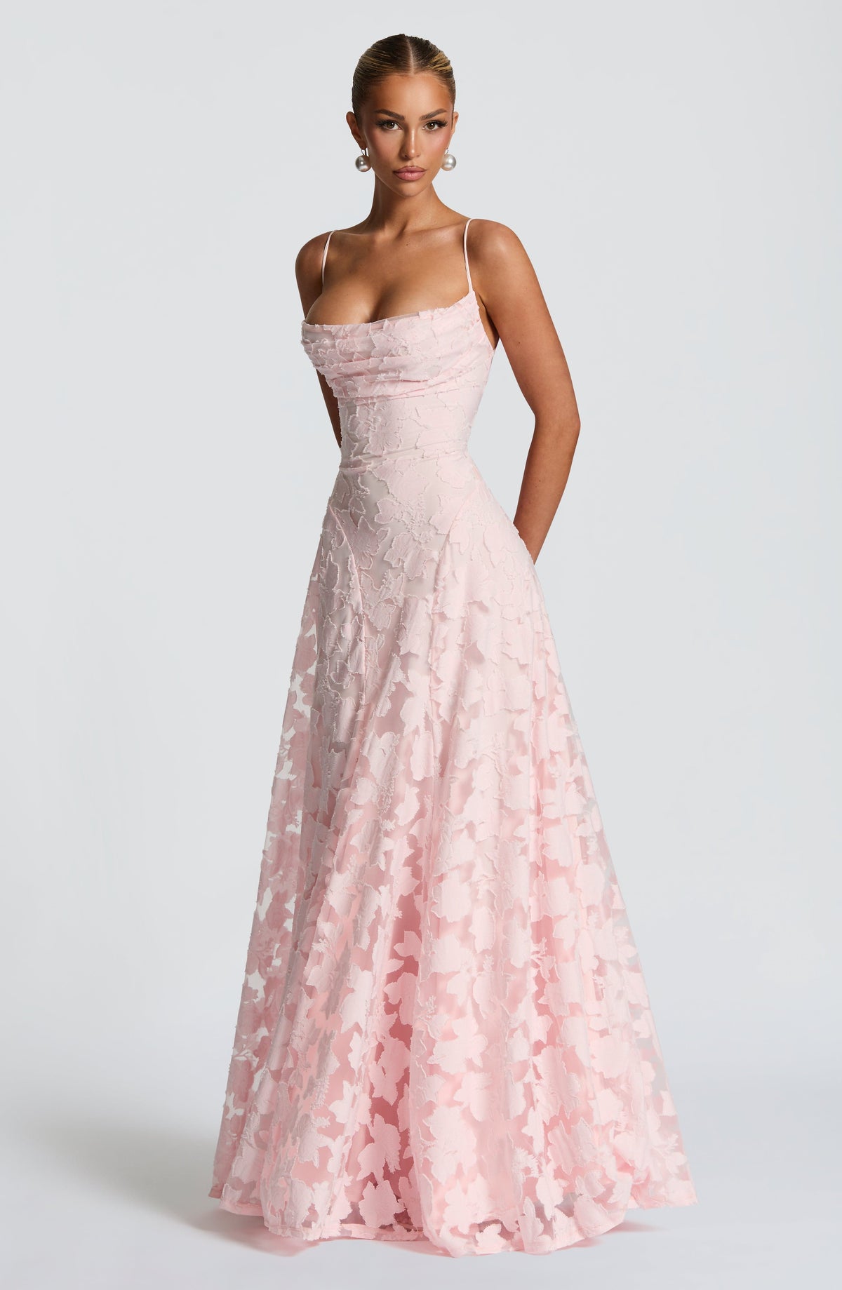 Francis Maxi Dress - Blush – image 1