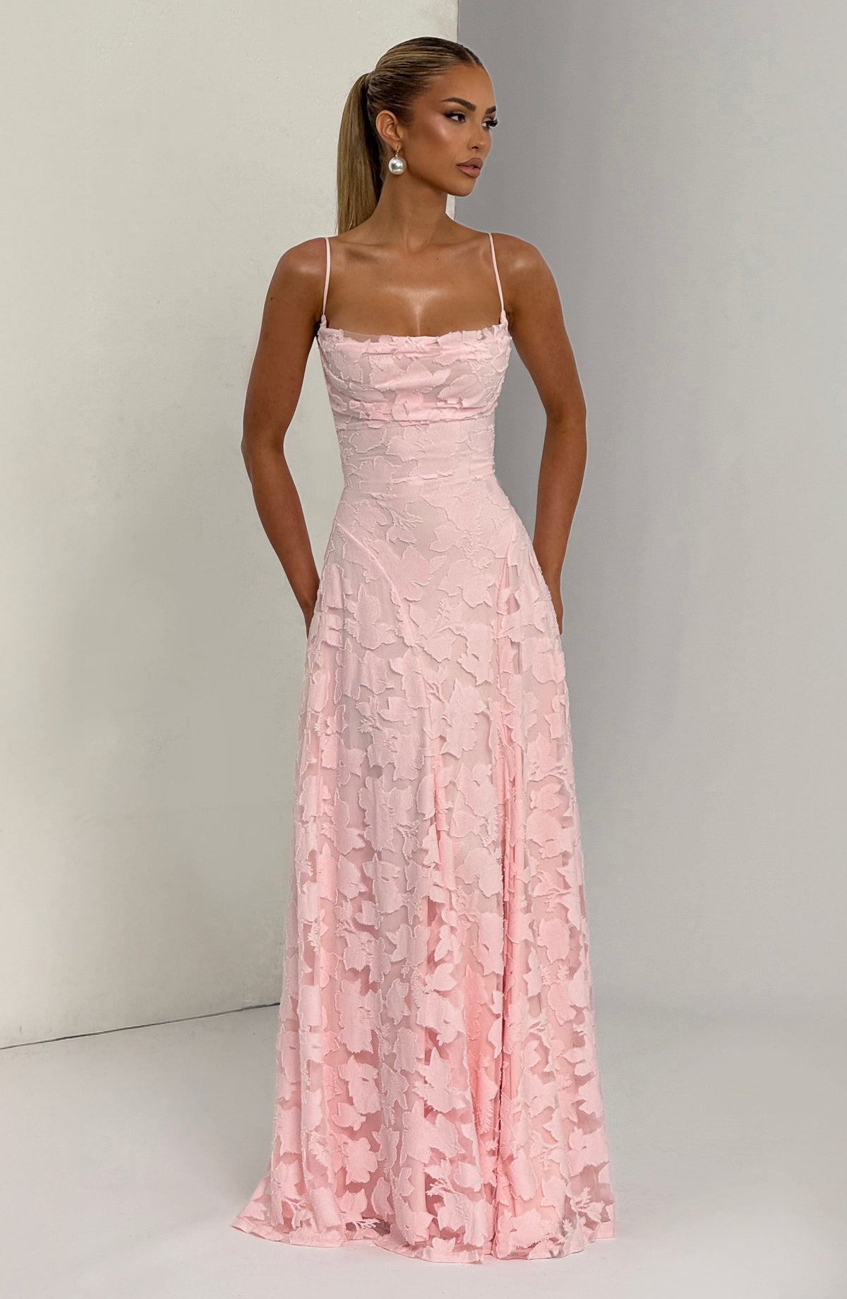 Francis Maxi Dress - Blush – image 6