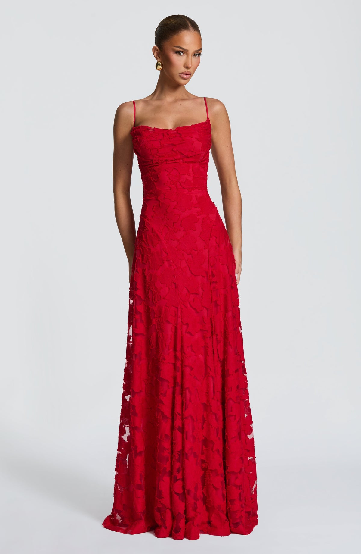 Francis Maxi Dress - Red – image 1