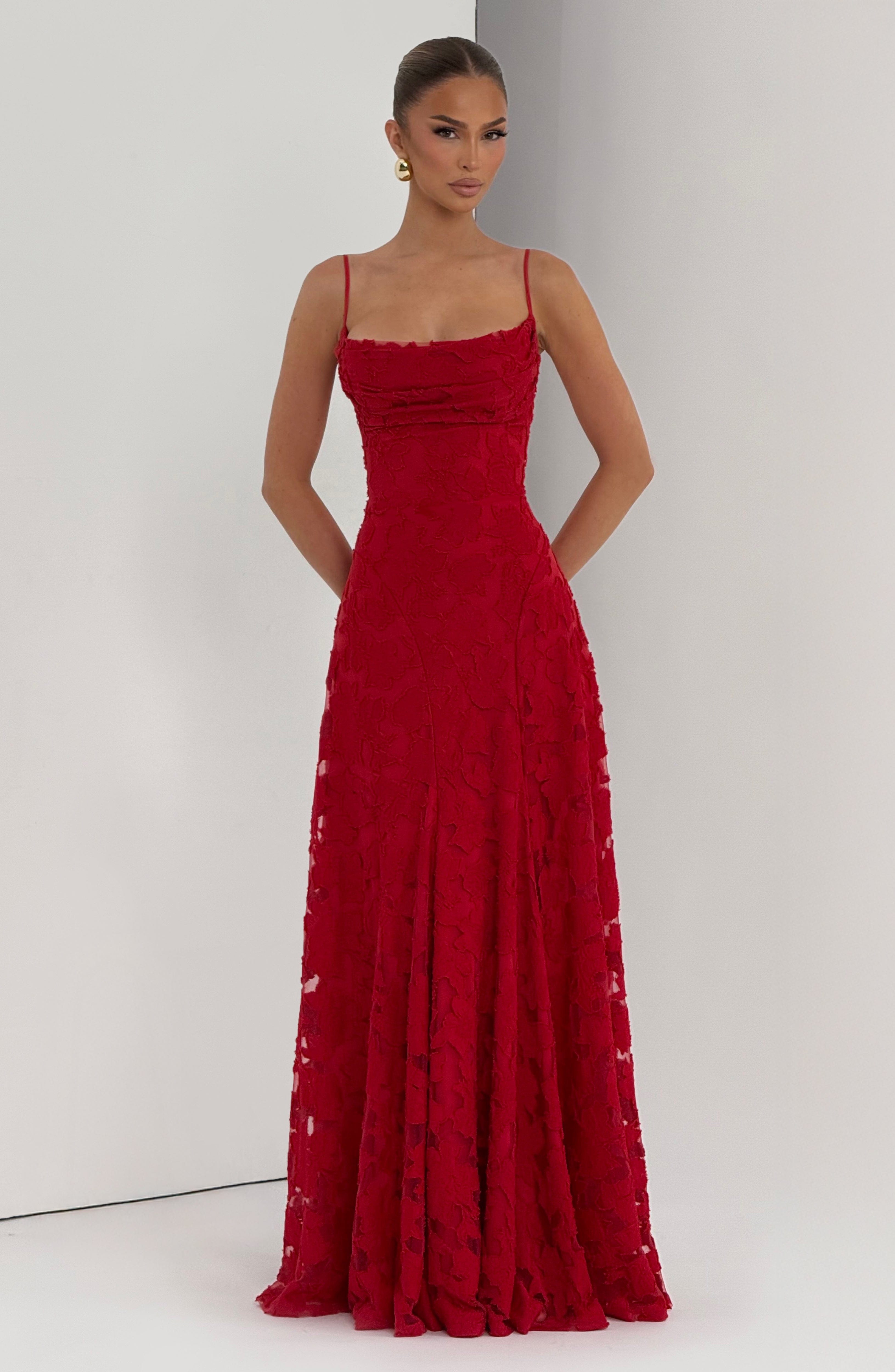Francis Maxi Dress - Red – image 6