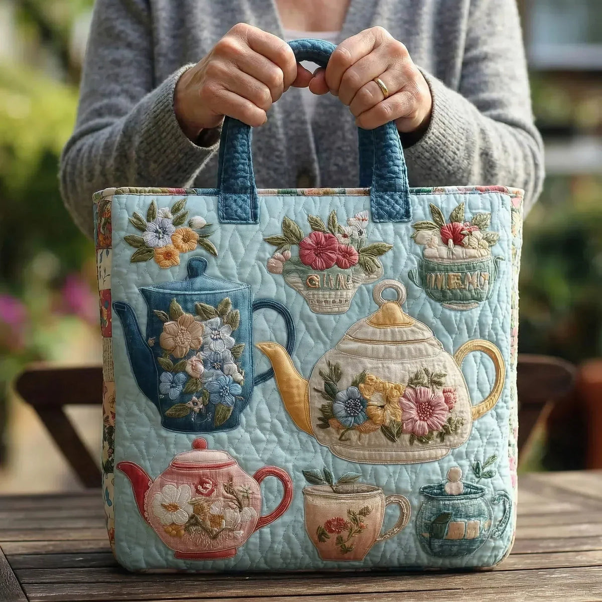 Rosalie – Handmade soft everyday bag – image 3