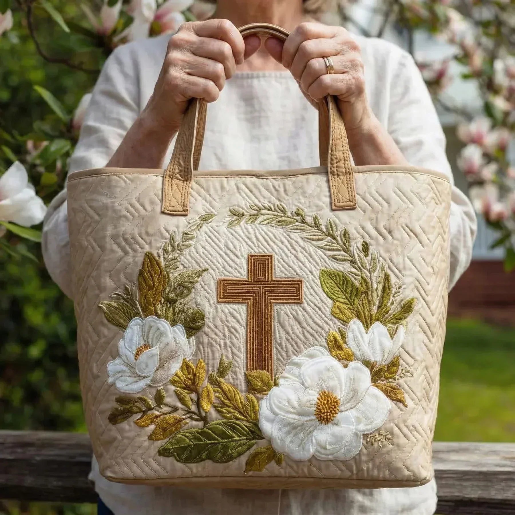 Cassidy – Handmade soft quilted bag – image 3