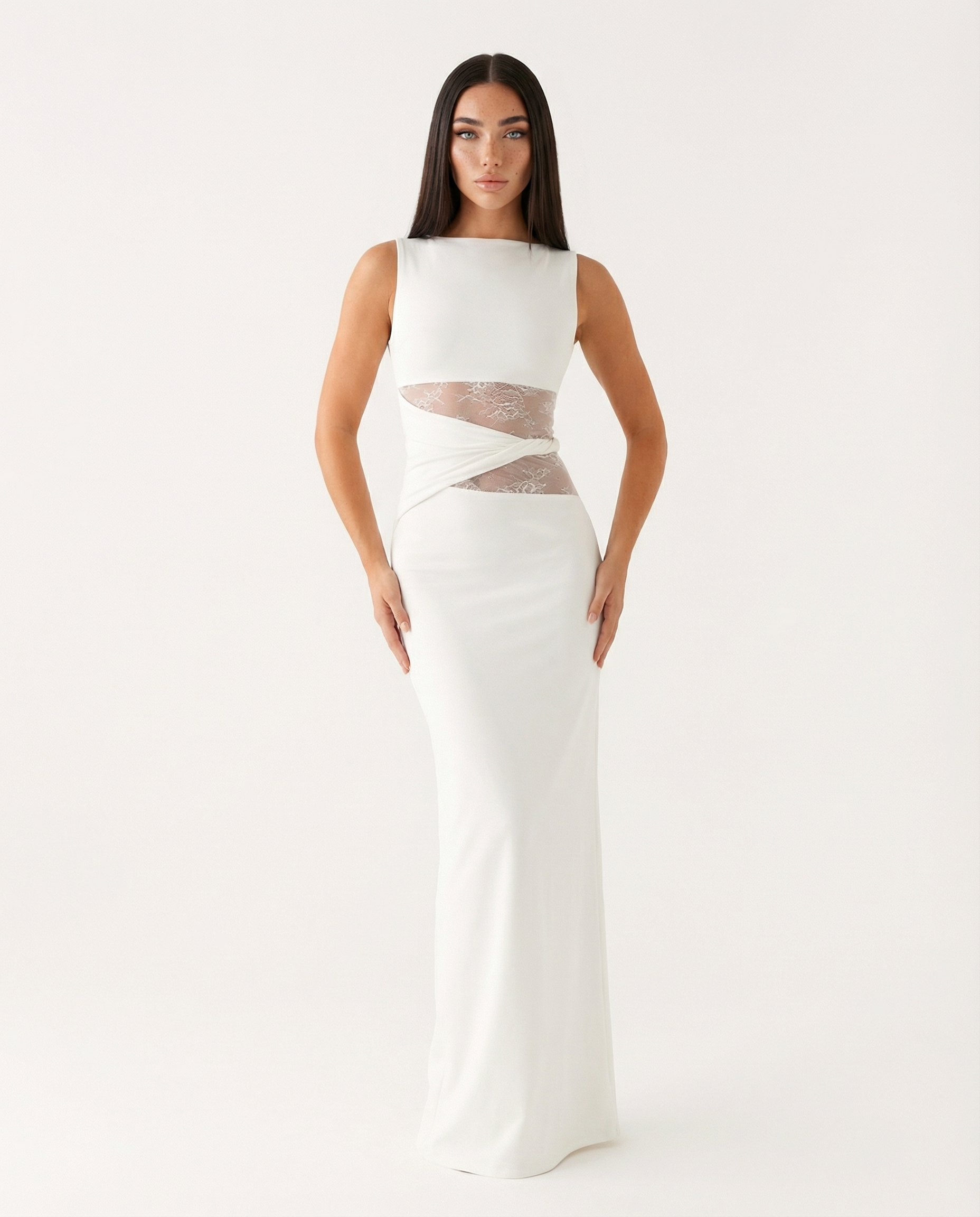 Lace Illusion Maxi – image 5