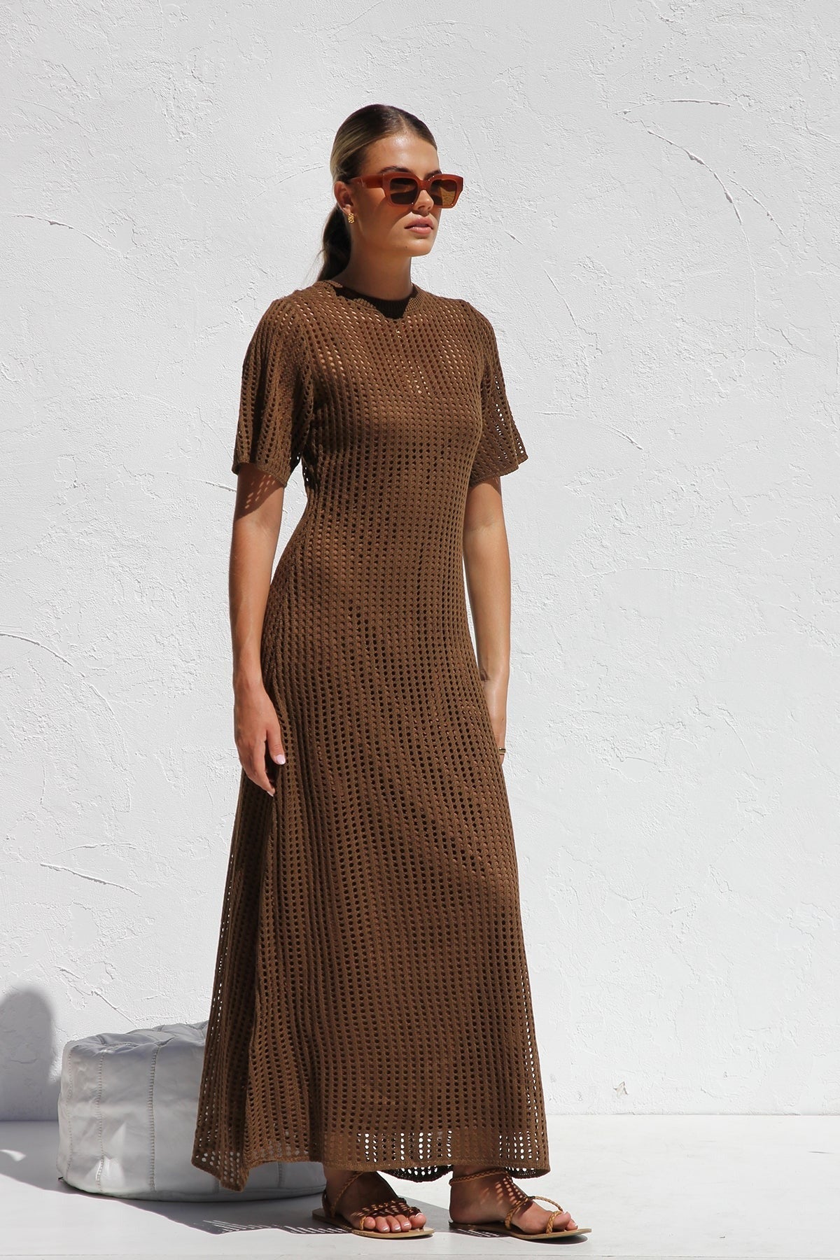 Airlie Crochet Maxi Dress - Natural – image 38