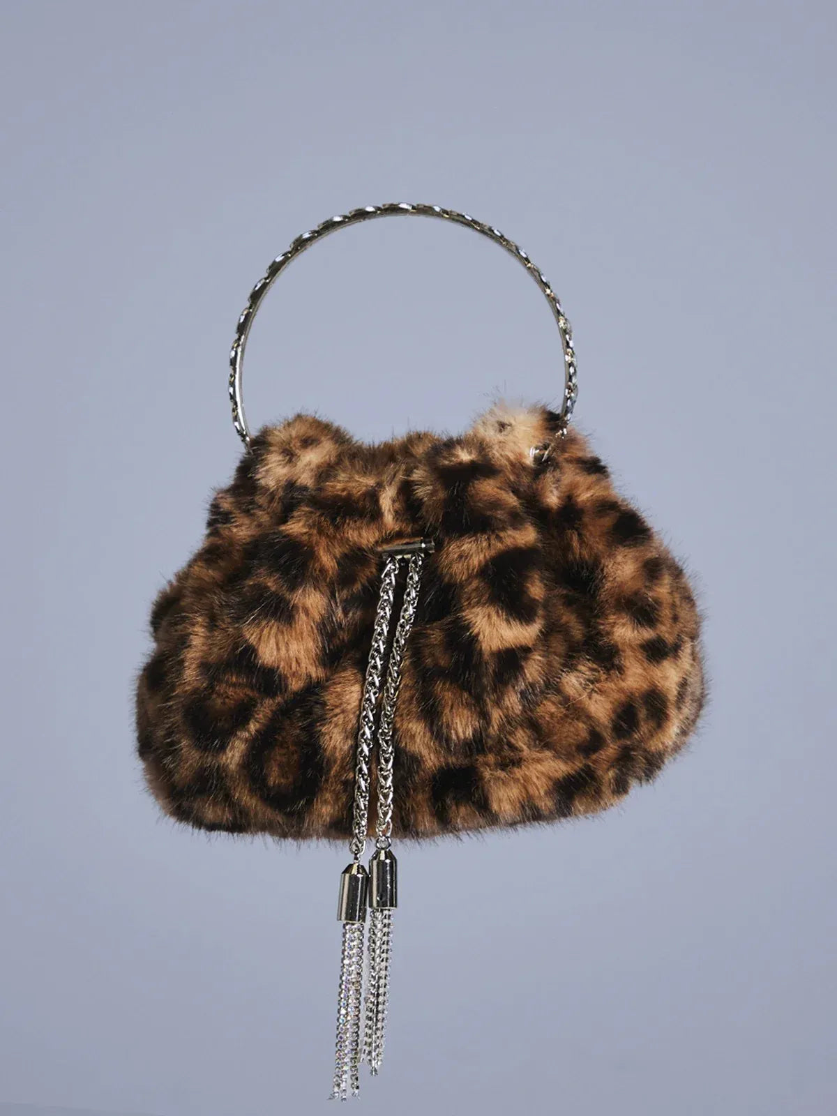 Adaja Leopard Faux Fur Bag – image 3