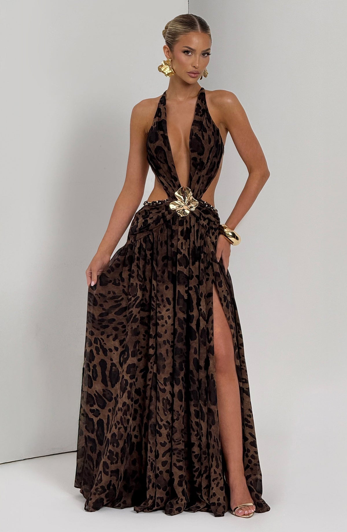 Indianna Maxi Dress - Leopard Print – image 11