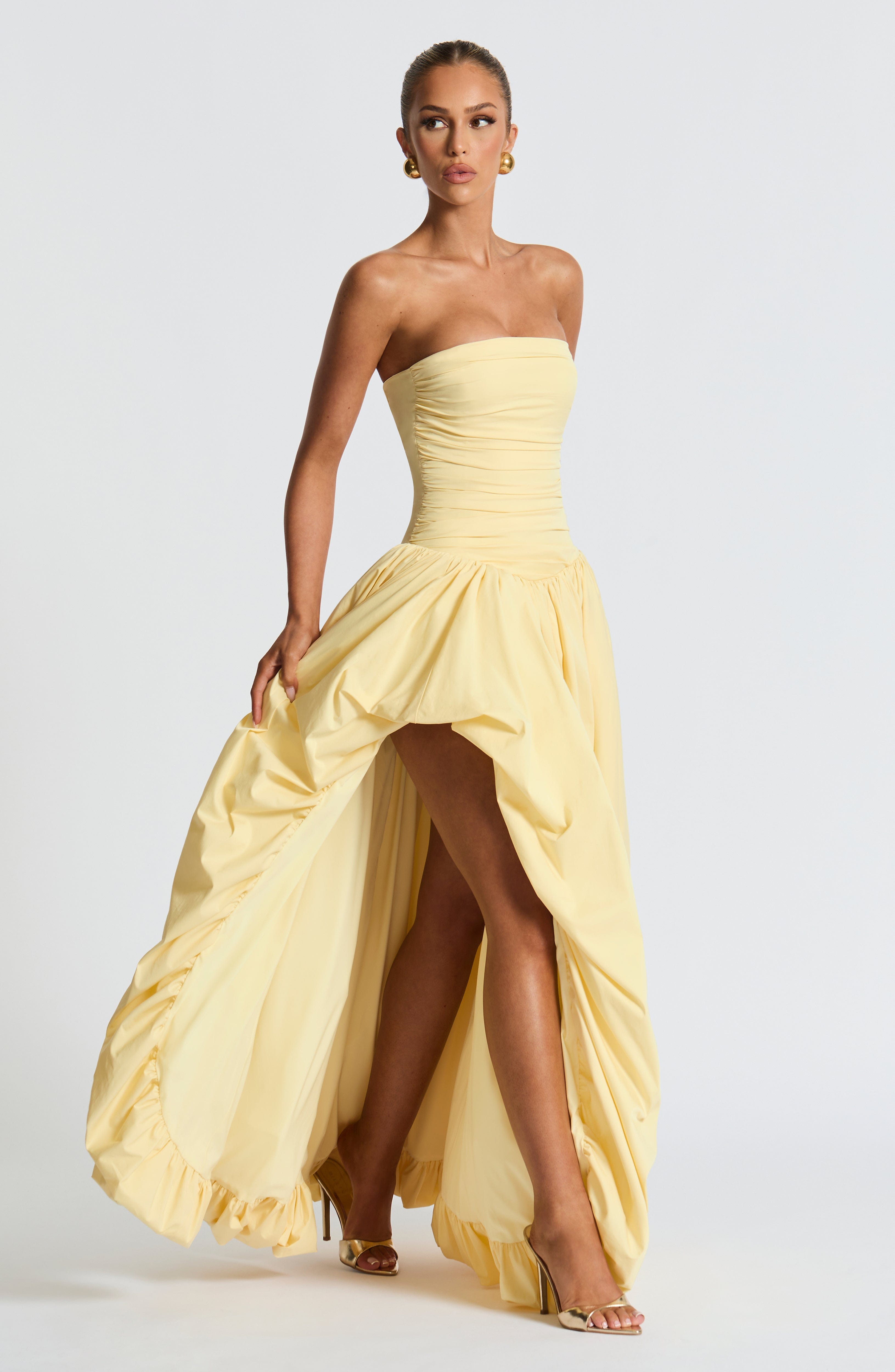 Jillian Maxi Dress - Lemon – image 5