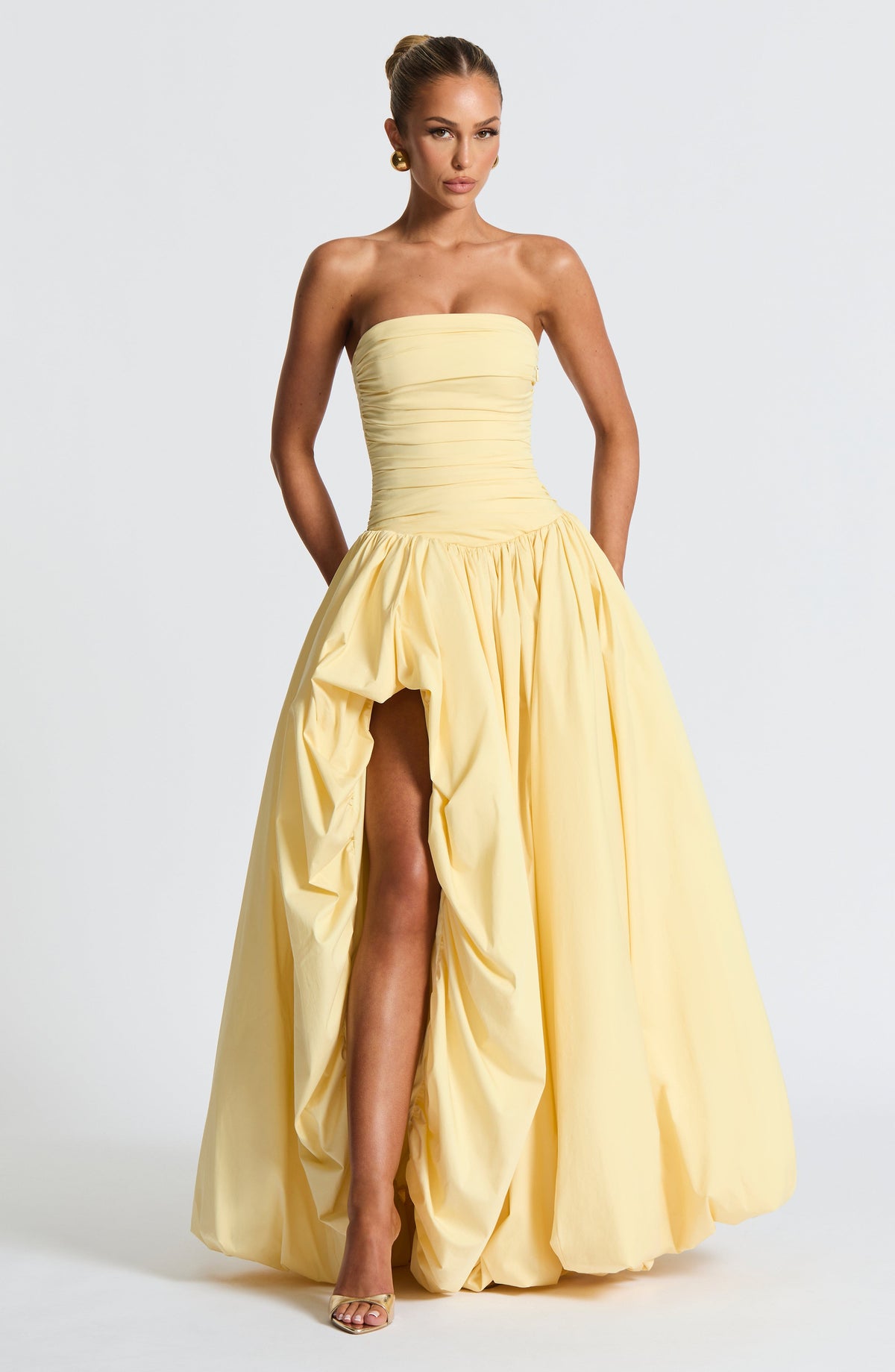 Jillian Maxi Dress - Lemon – image 10