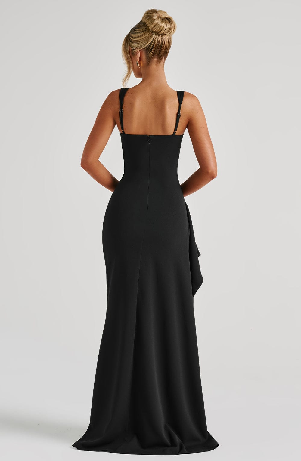 Katana Maxi Dress - Black – image 5
