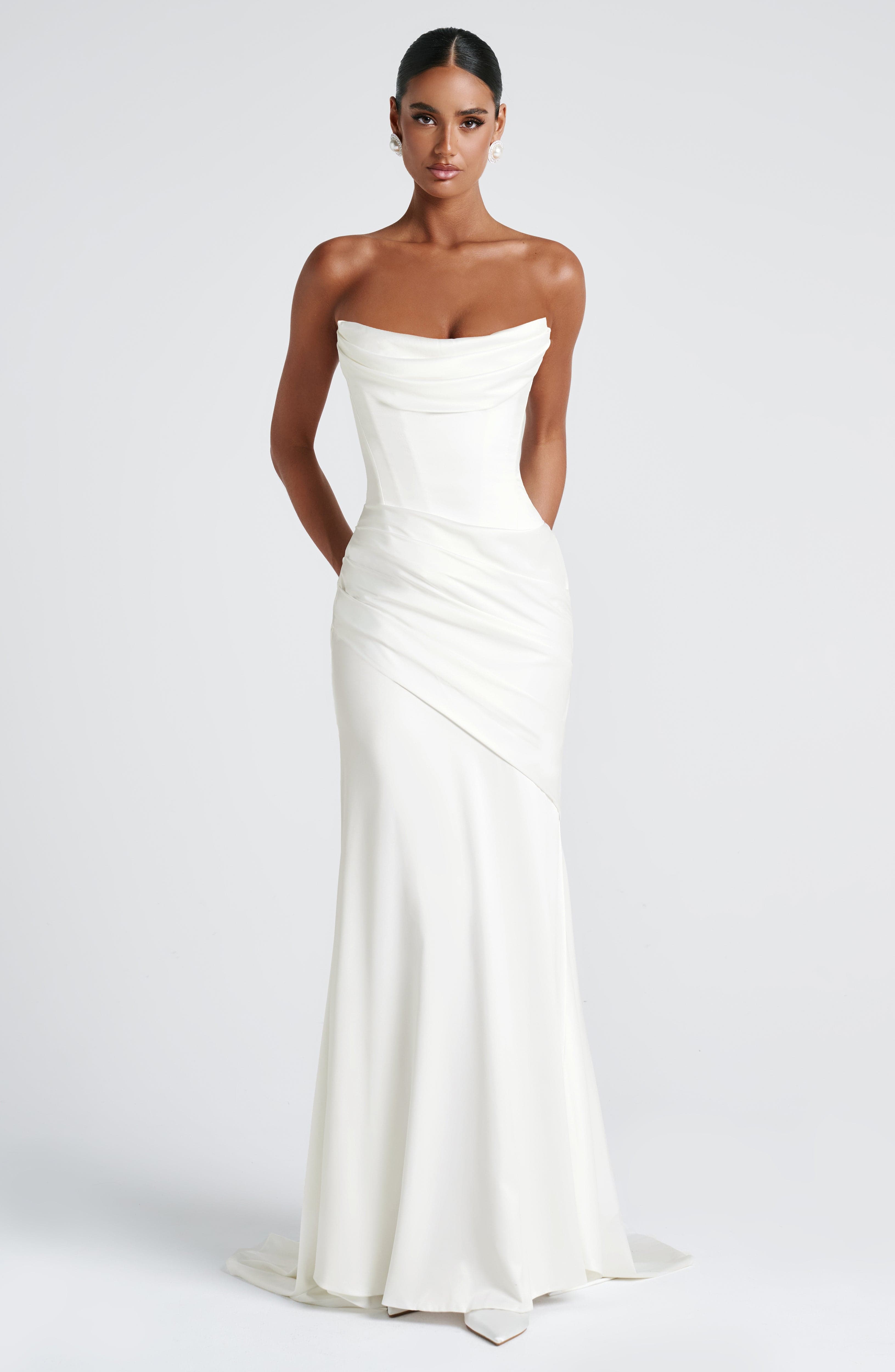 Kensington Maxi Dress - Ivory – image 8