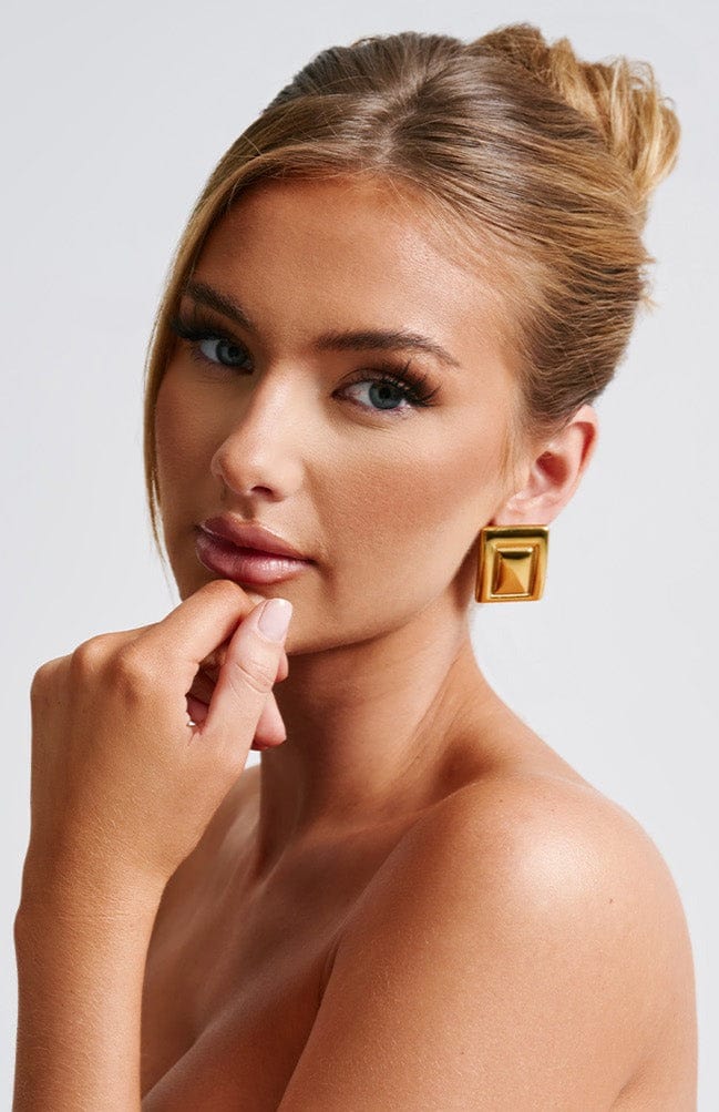 London Earrings – Gold – image 1