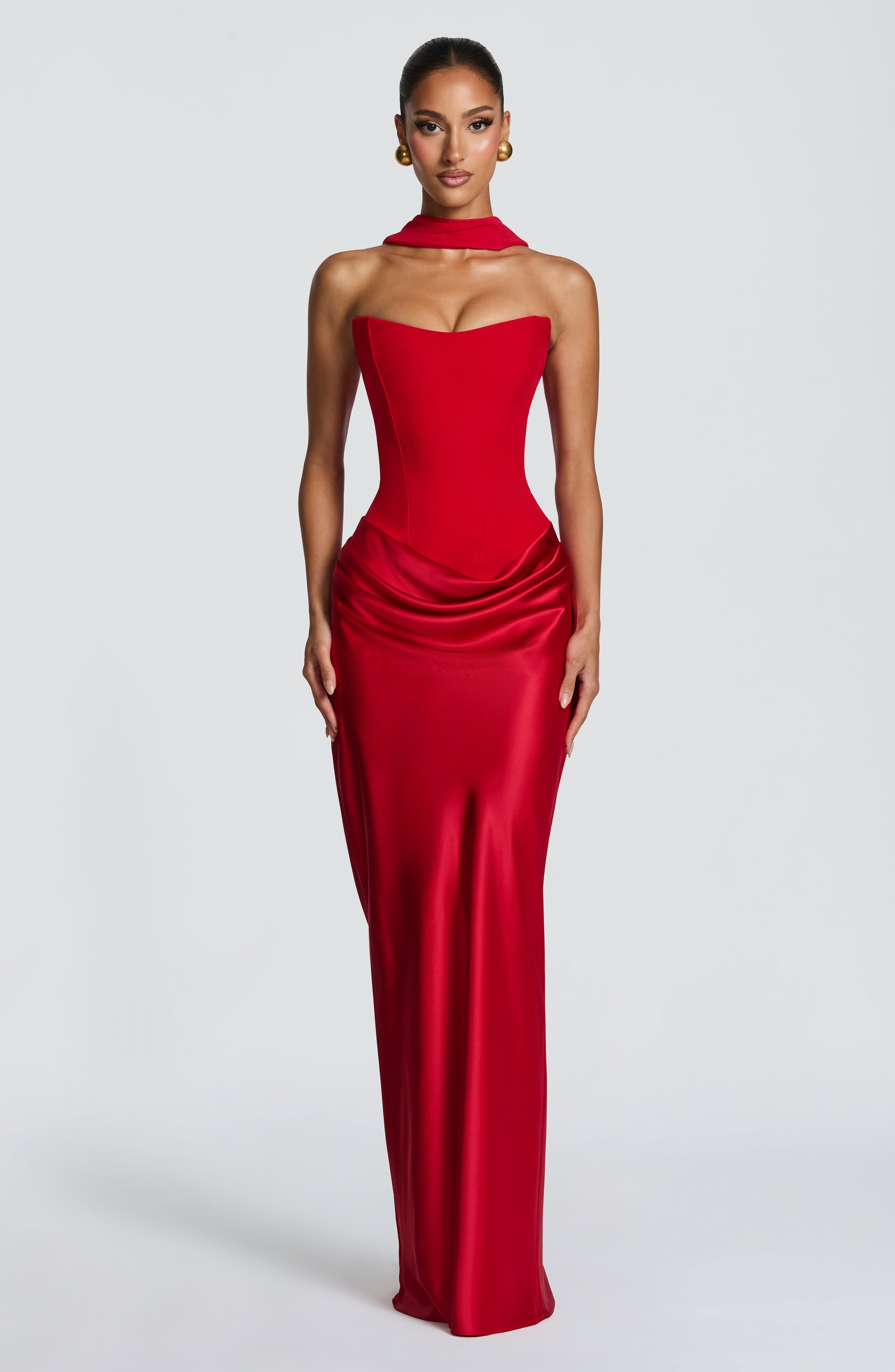 Maggie Maxi Dress - Red – image 1