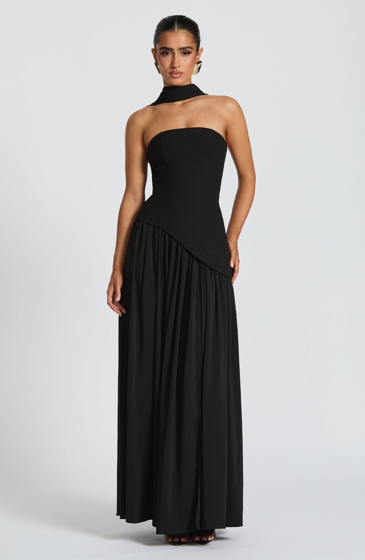Maliyah Maxi Dress - Black – image 5
