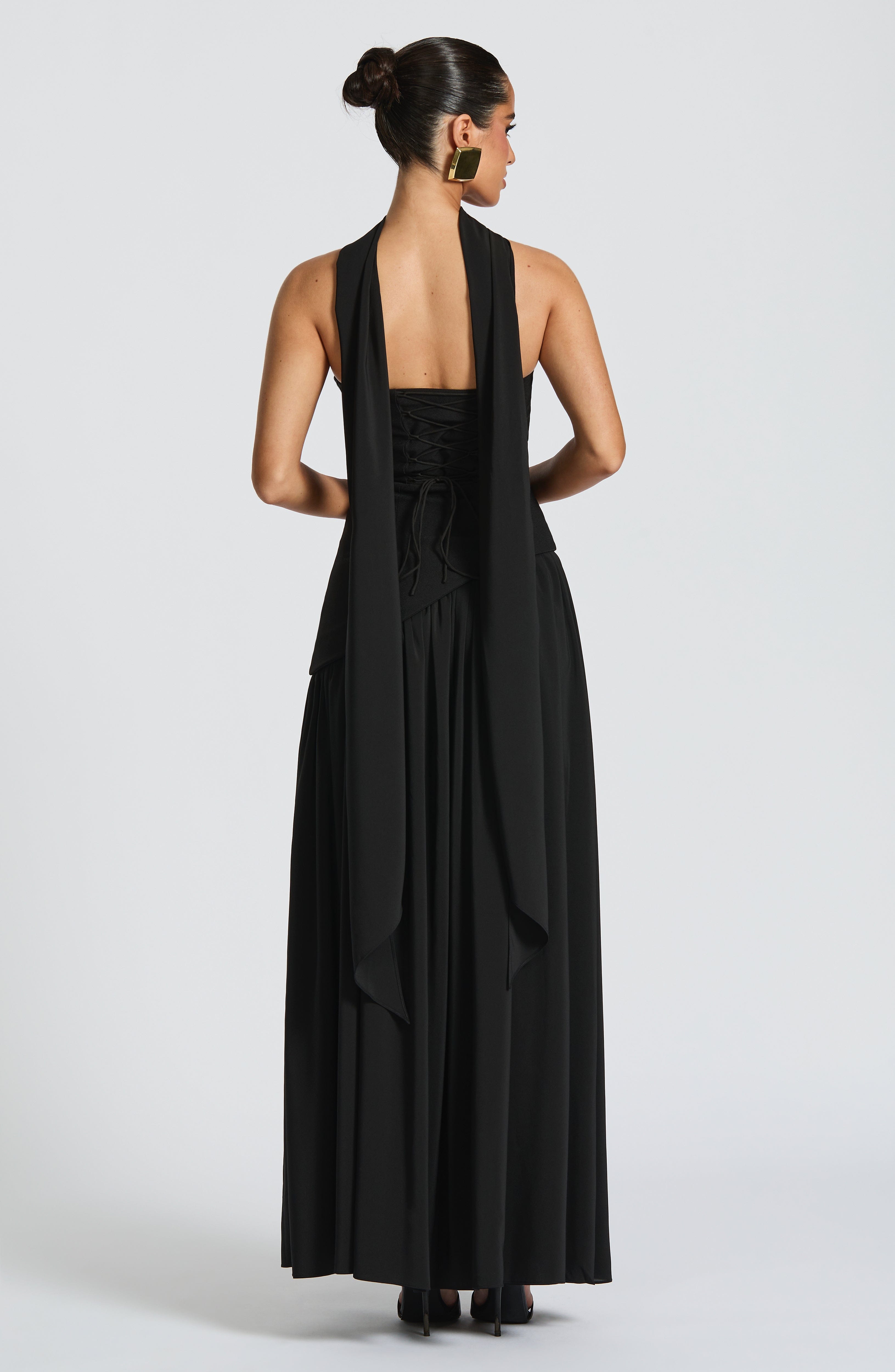 Maliyah Maxi Dress - Black – image 3